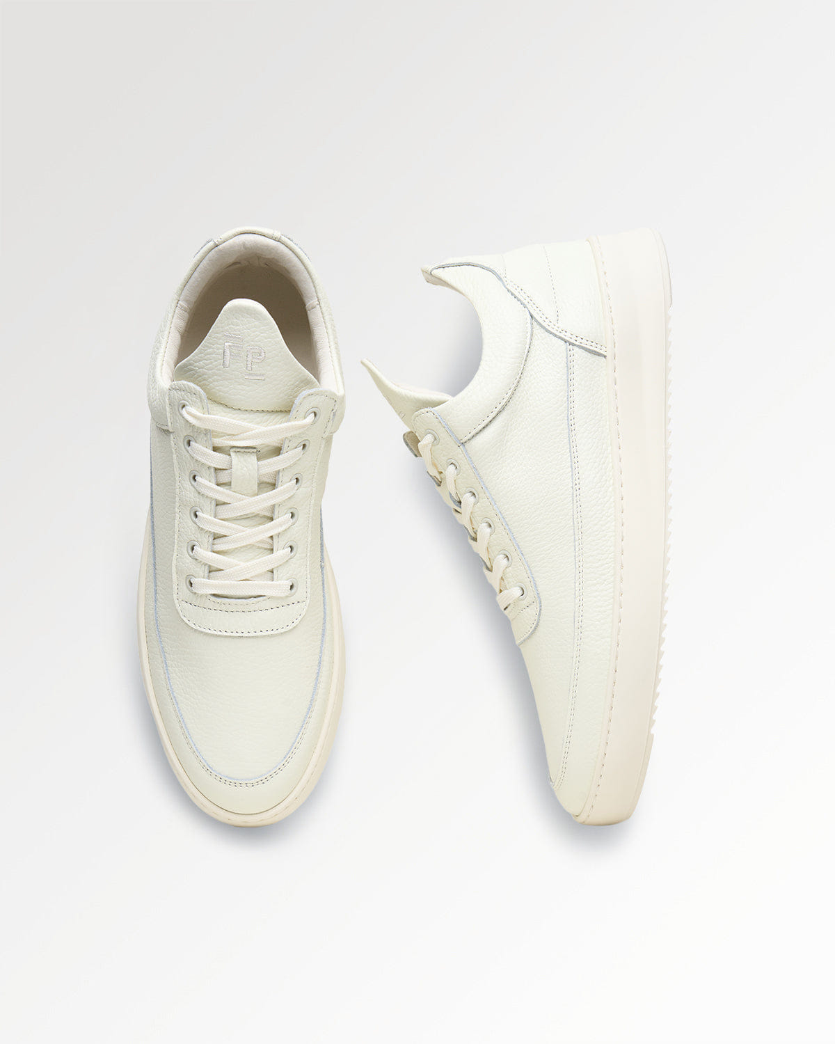Conventional Low Top Grain Off White