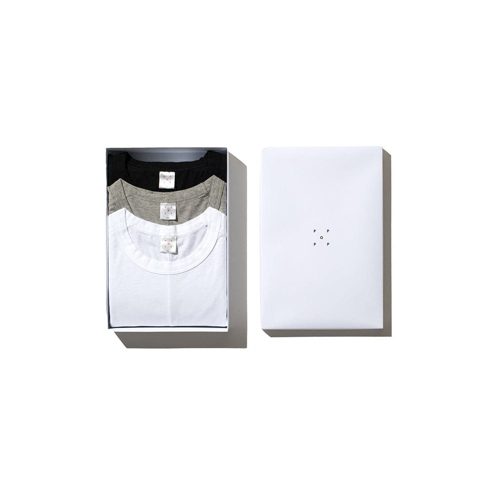 Pop Trading Company Pop SS Undershirt 3 - Pack