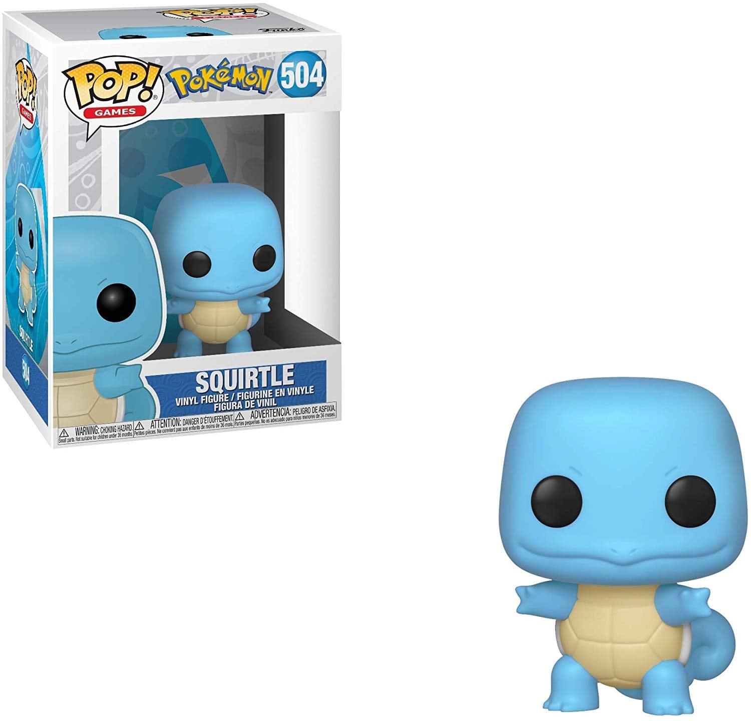 Funko Pop Pokemon Squirtle 504 VInyl Figure