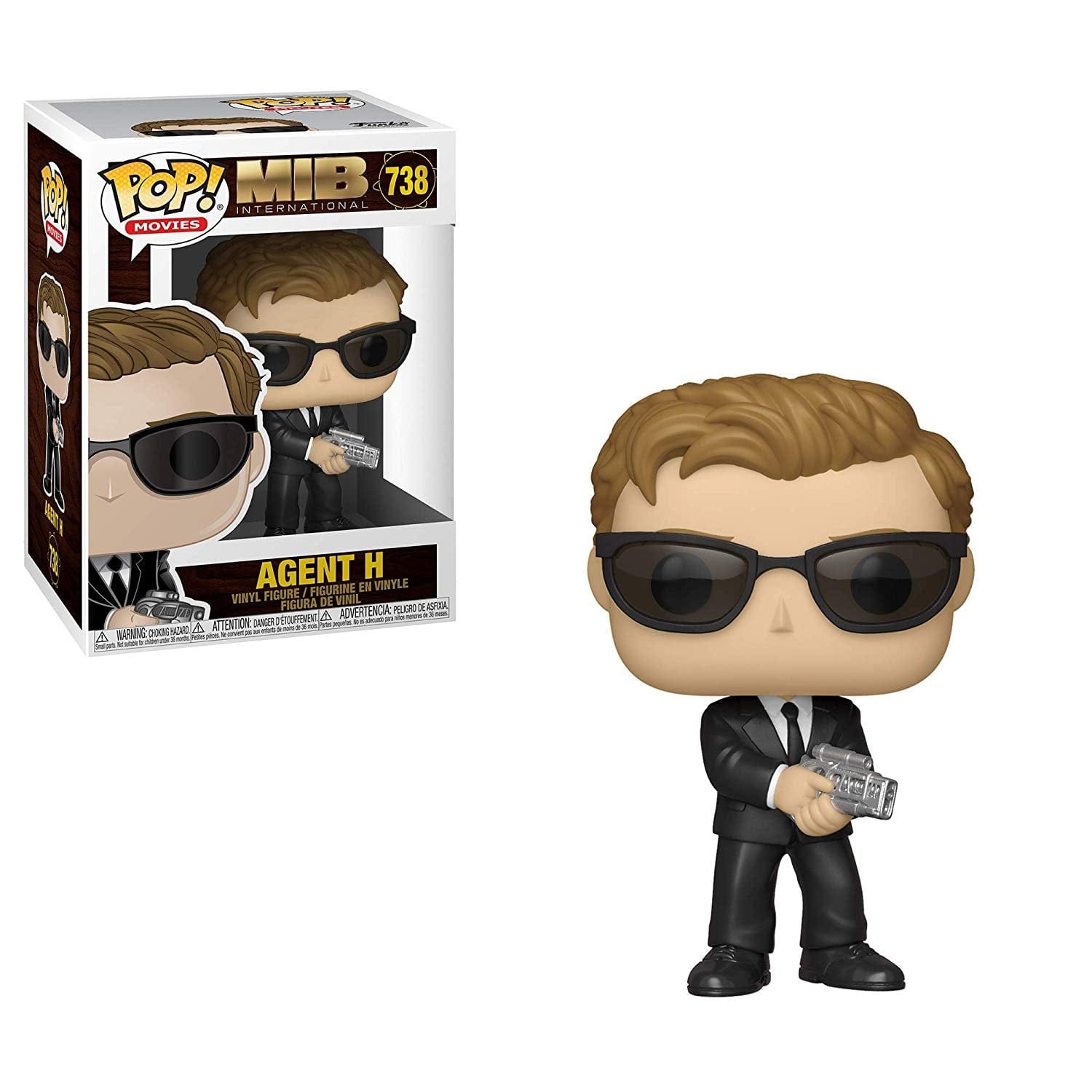 Funko Pop MIB International Agent H 738 VInyl Figure