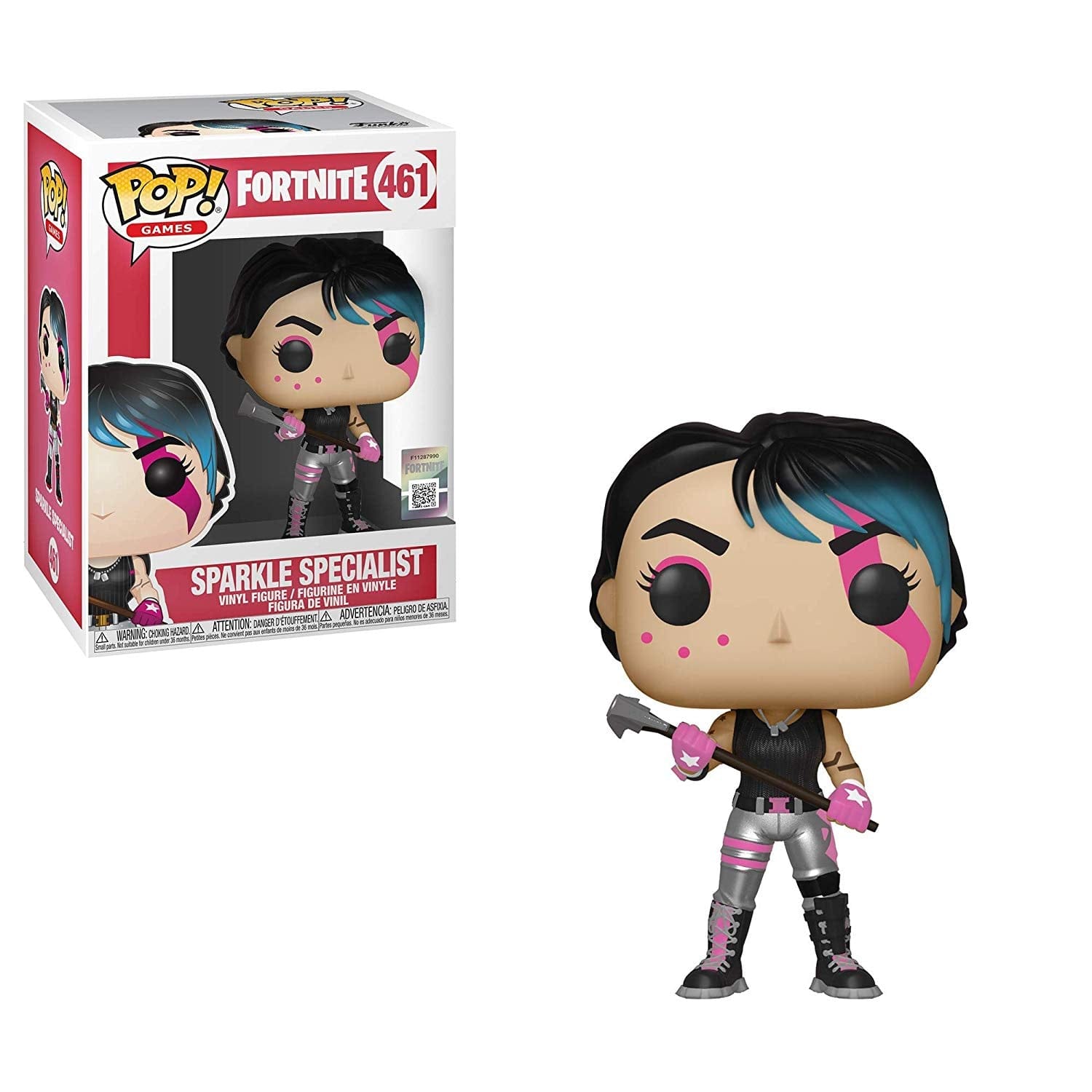 Funko Pop Fortnite Sparkle Specialist 461 Vinyl Figure