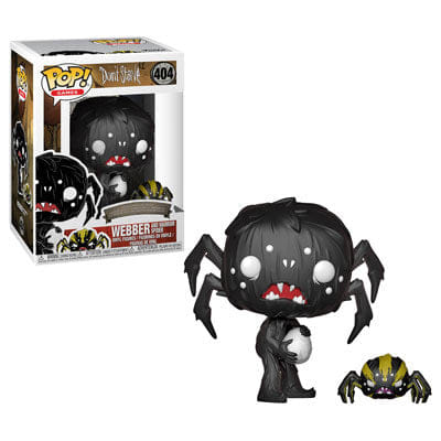 Funko Pop Don't Starve Webber w/ Spider 404 Vinyl Figure