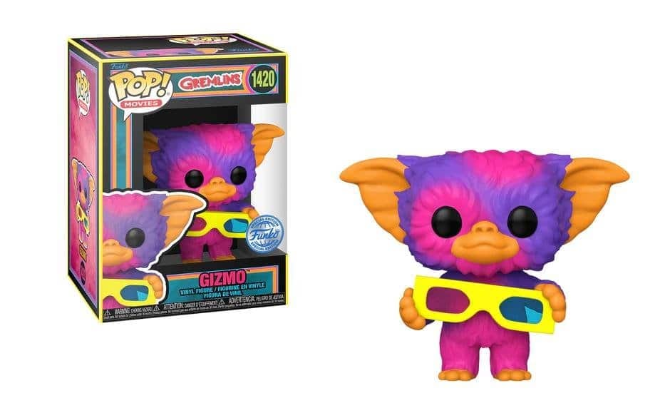 Funko POP! Gremlins – Gizmo (Black Light) #1420 (Exclusive)