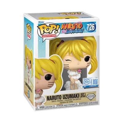 FUNKO POP Naruto Pop! Animation Vinyl Figure Naruto(Sexy Jutsu) Diamond Collection (Exclusive Edition)