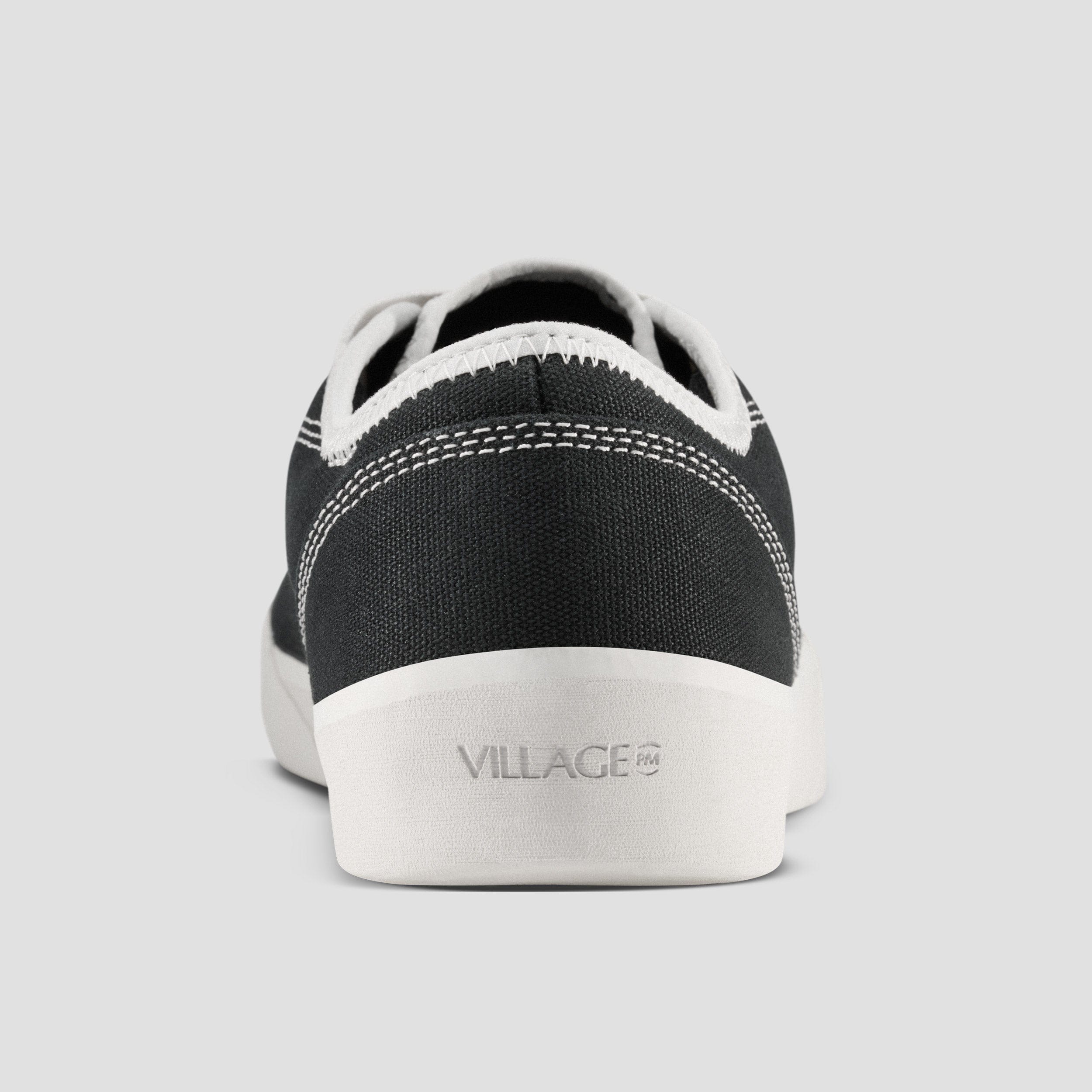 Village PM 1.30PM Canvas Skate Shoes Black / Whisper White