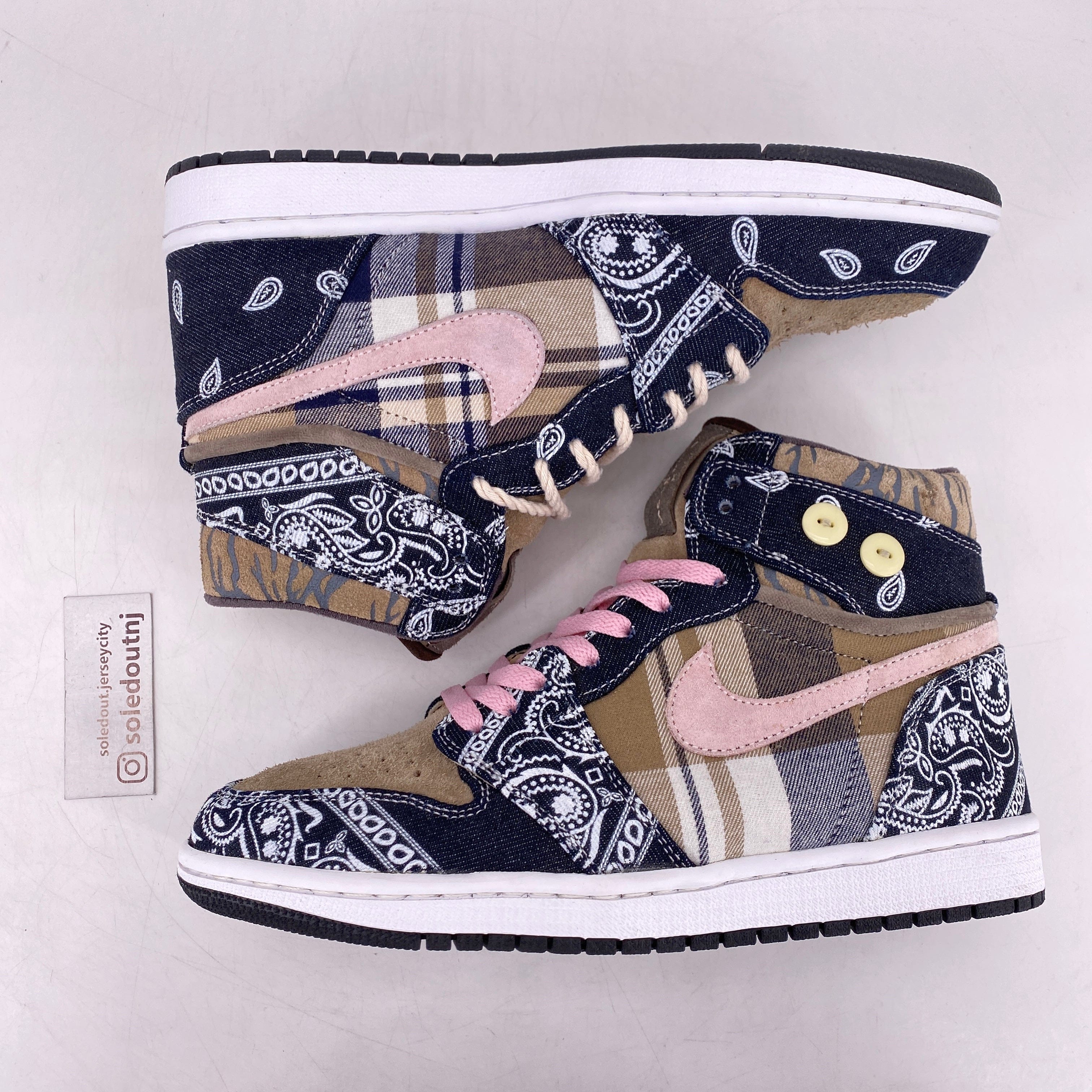 Bespoke High Top Bandana New Size 8