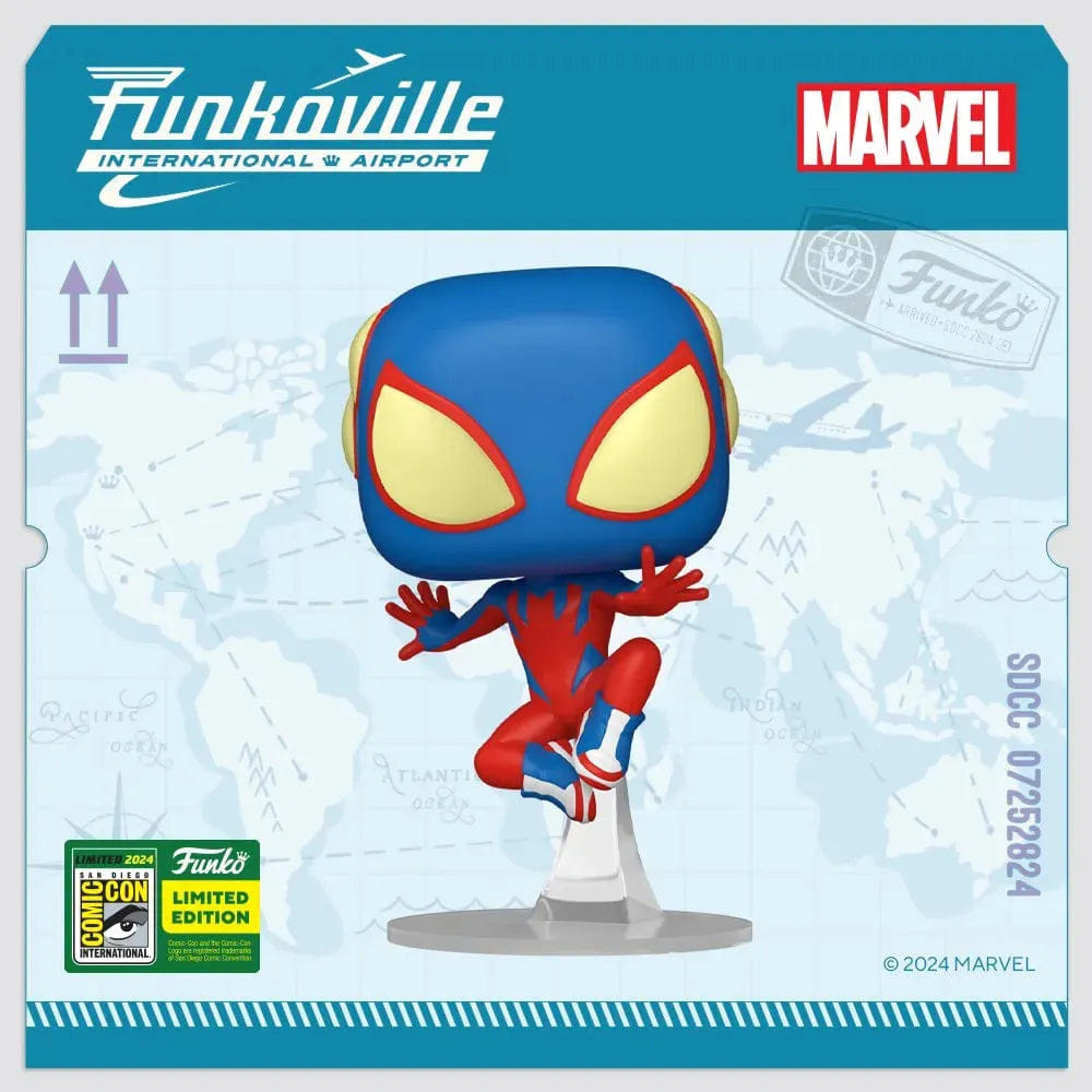 Funko TBA Marvel - Spider - Boy Pop! Vinyl (2024 Summer Convention Exclusive)