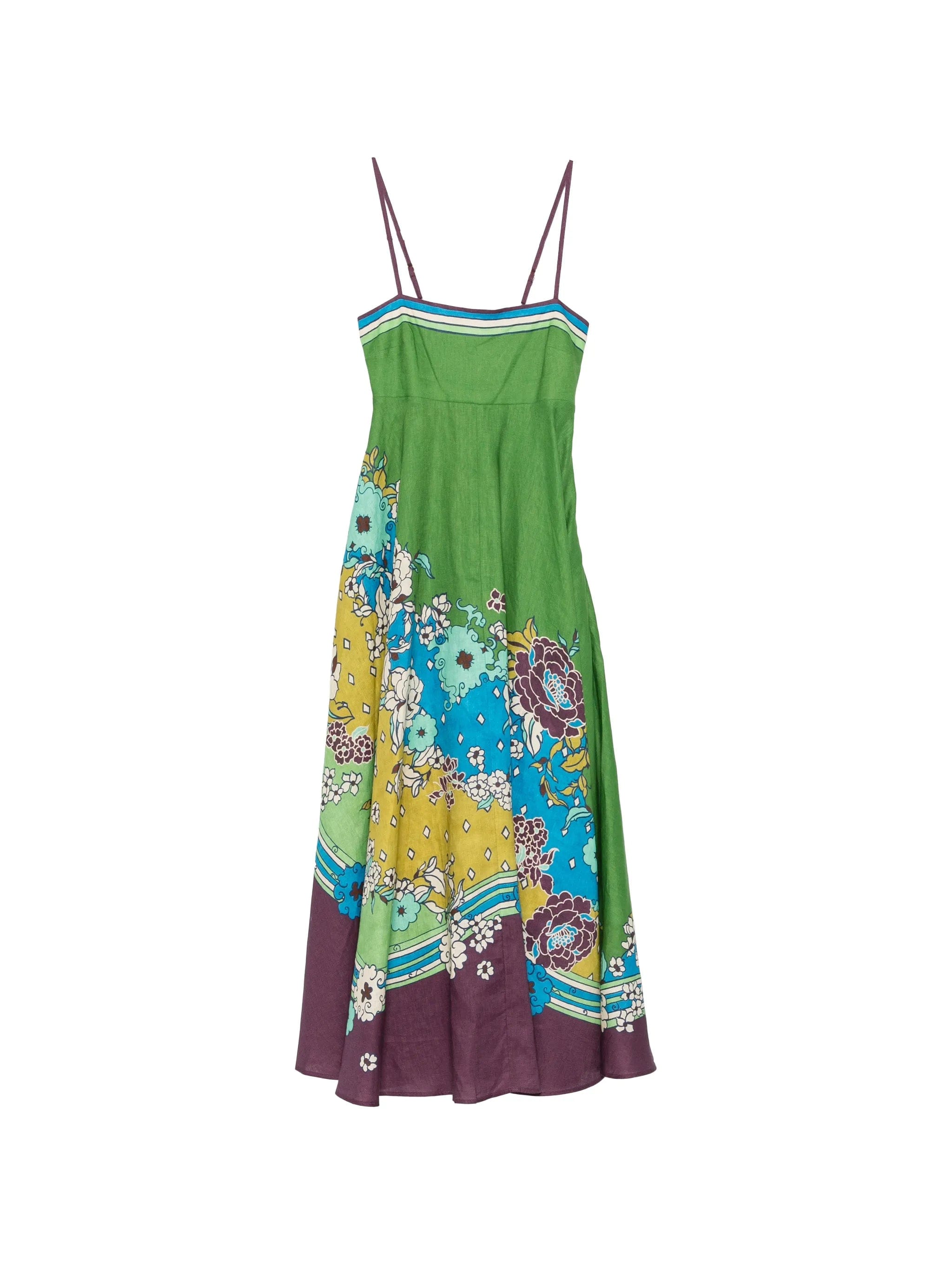 Alemais Nanci floral - print midi dress