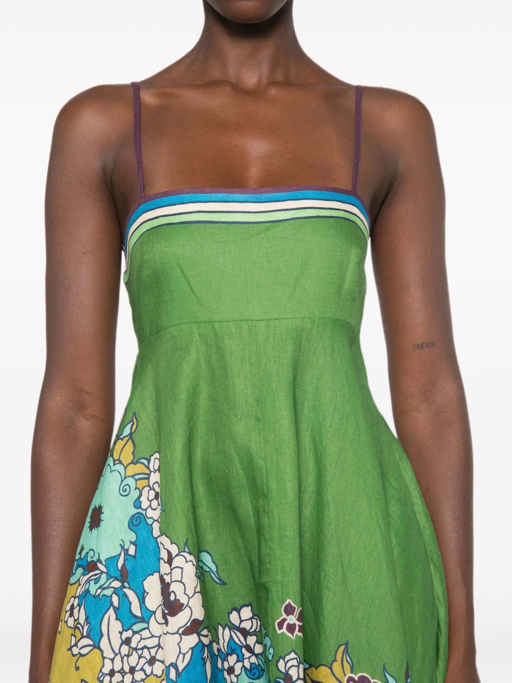 Alemais Nanci floral - print midi dress