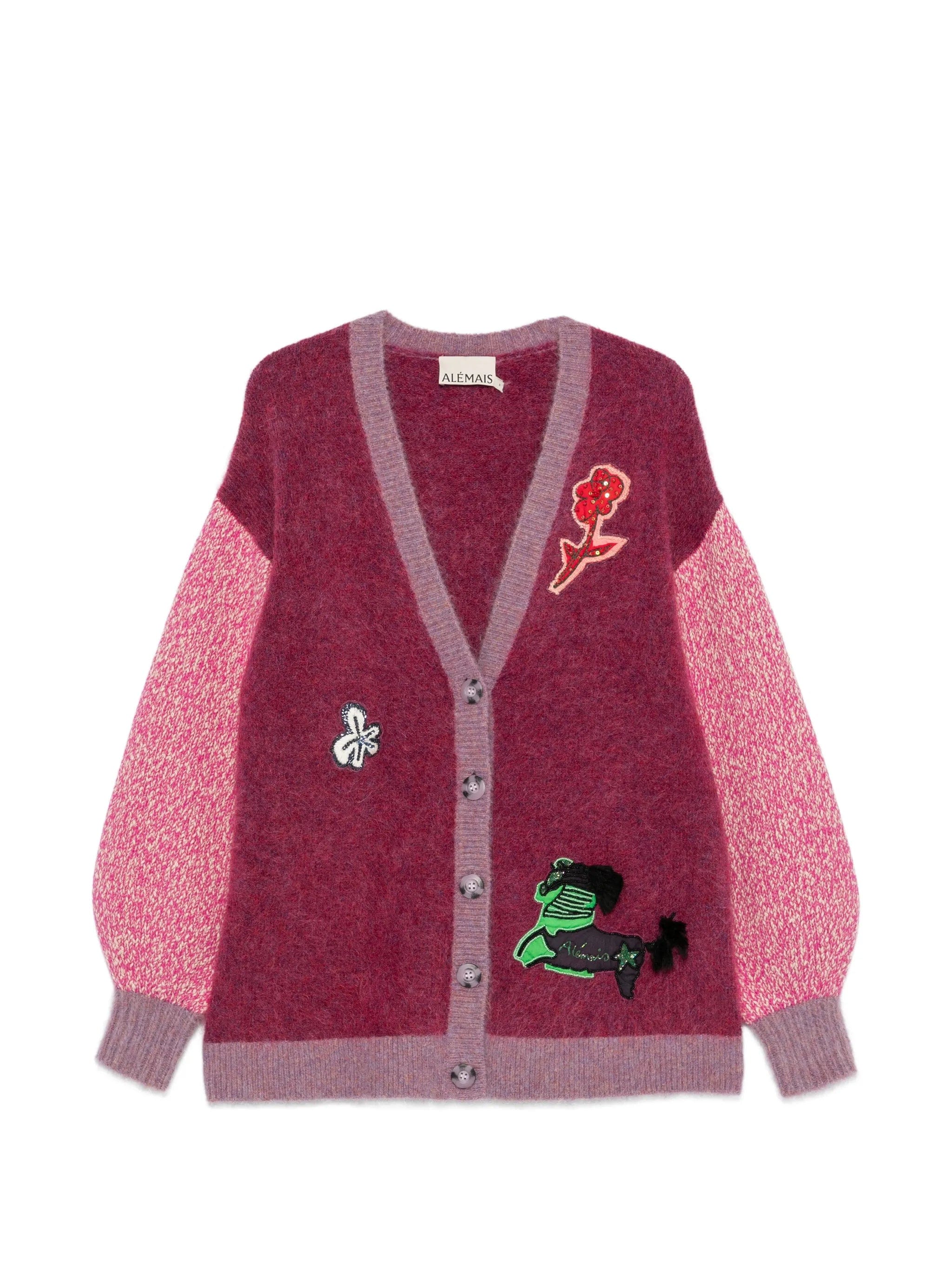 Alemais Mlak appliqué - embellishment cardigan