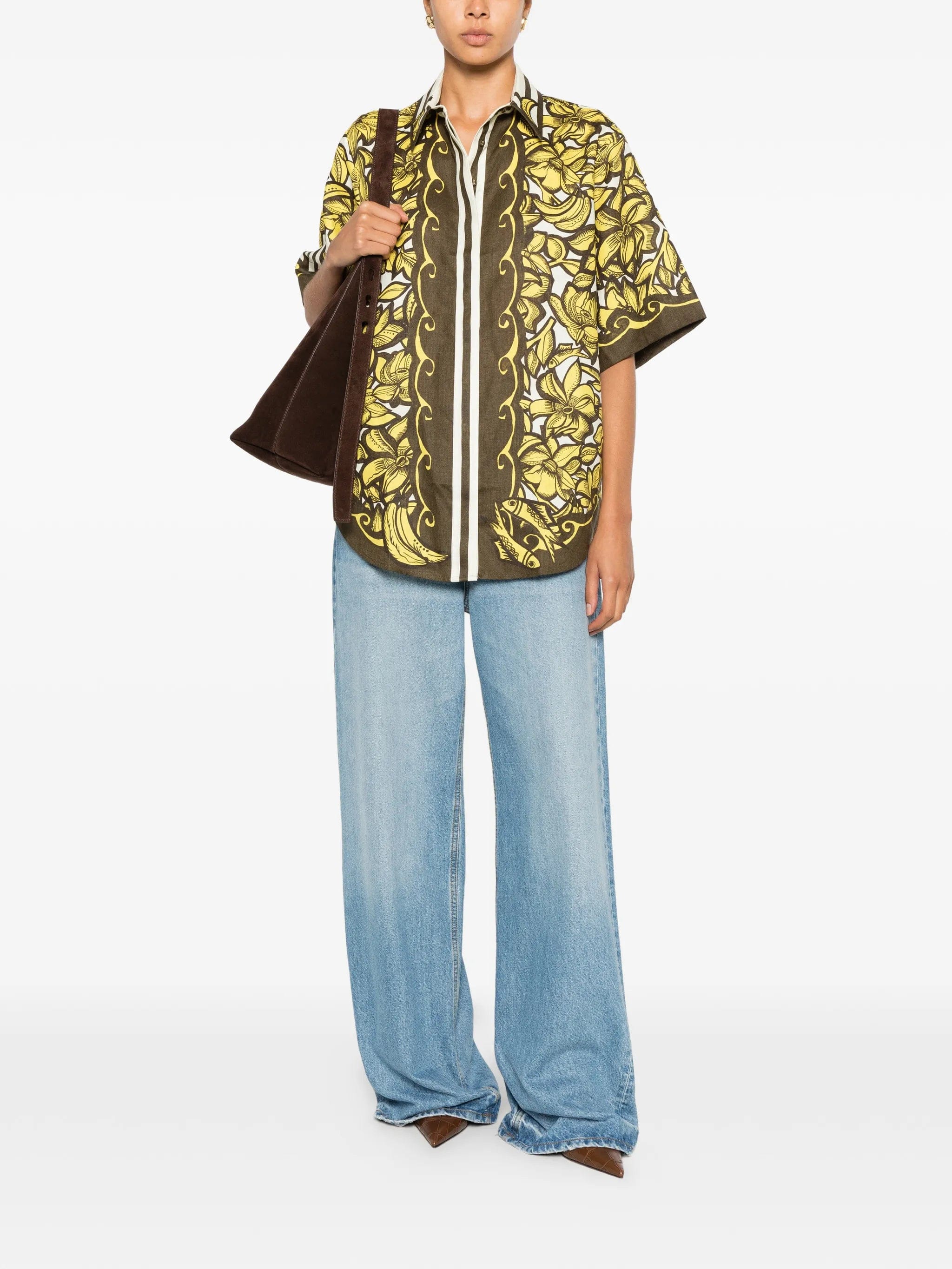 Alemais Mona floral - print shirt