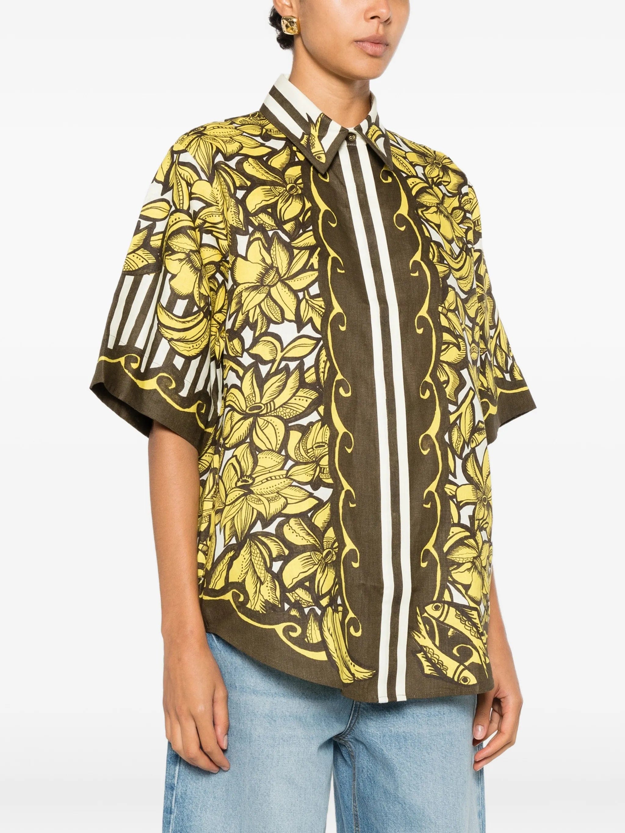 Alemais Mona floral - print shirt