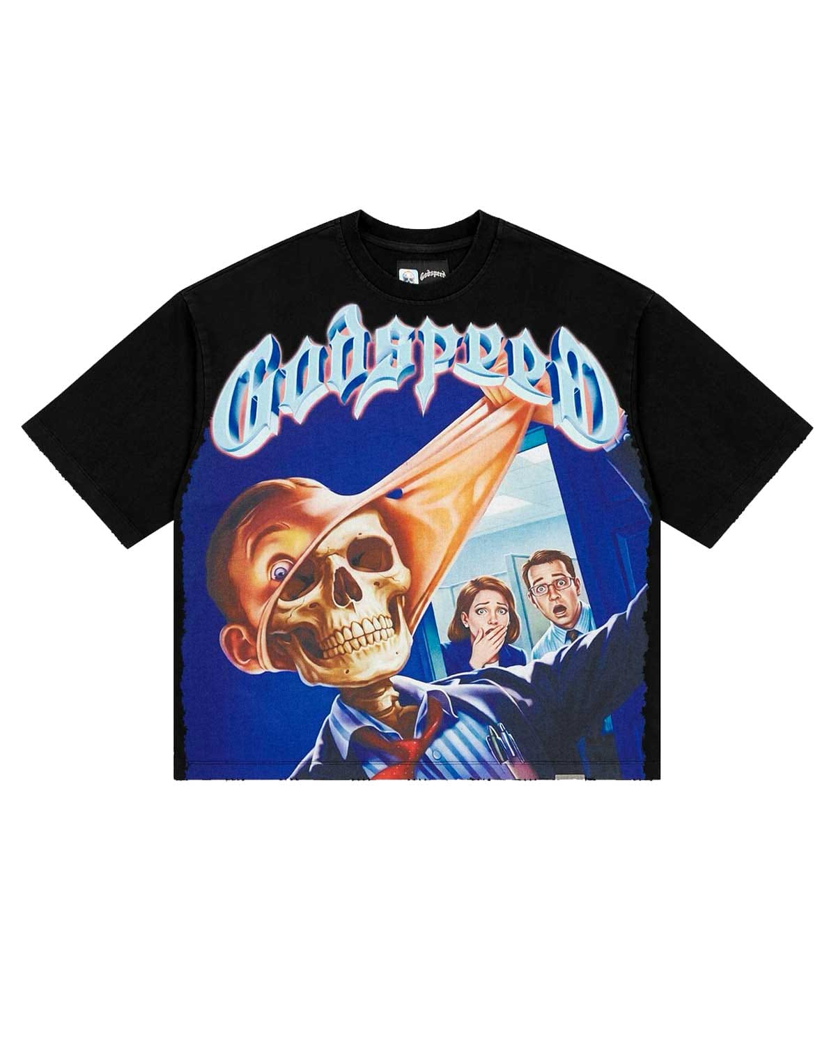 Godspeed Mask Off T-Shirt Black Wash