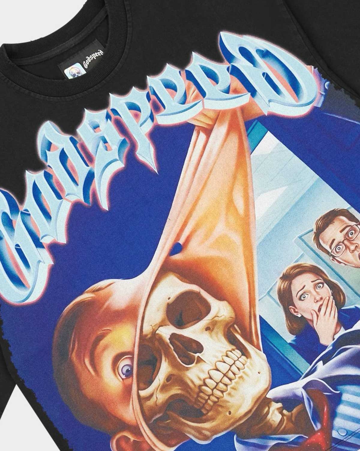 Godspeed Mask Off T-Shirt Black Wash