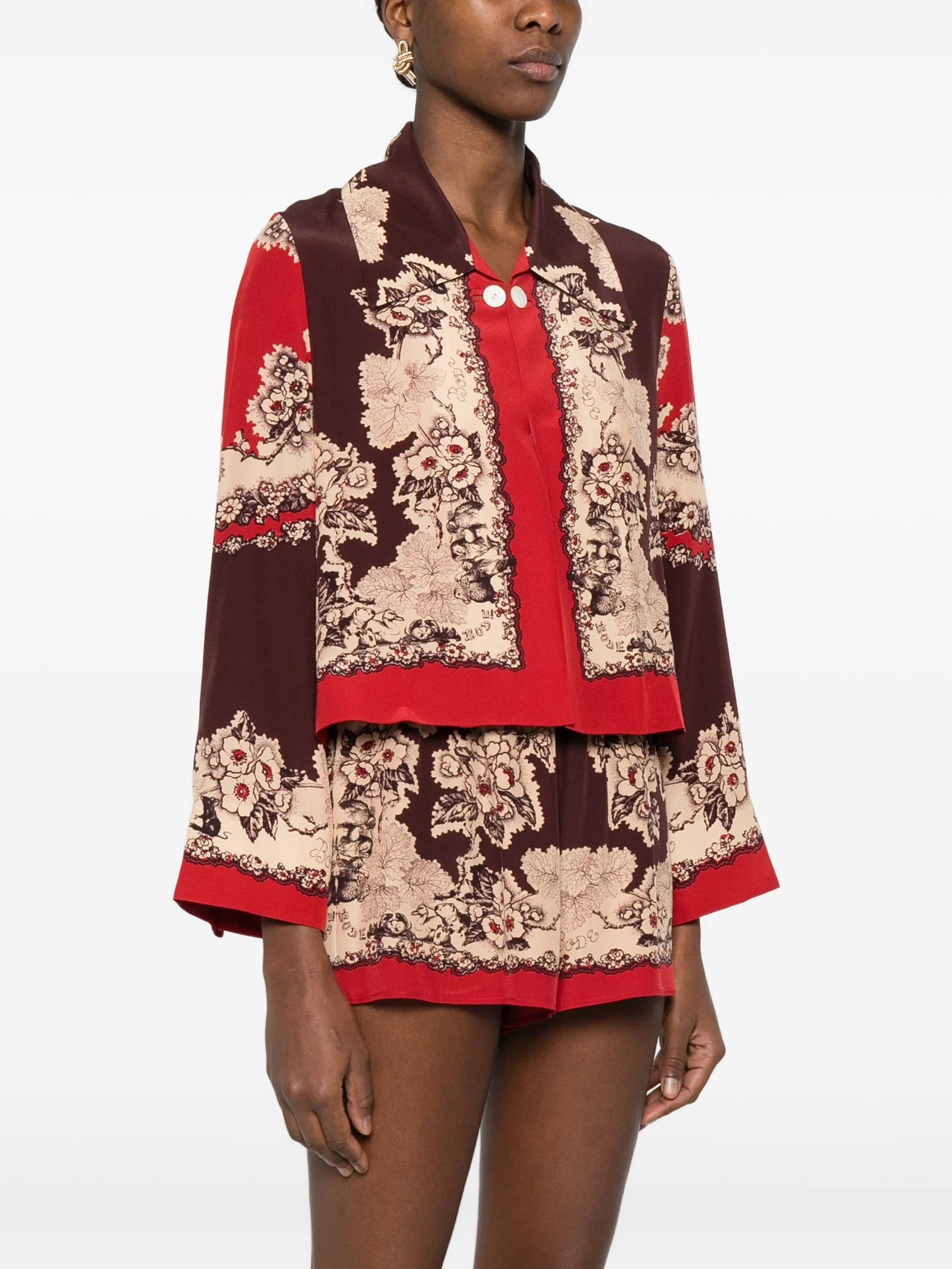 BODE floral button jacket