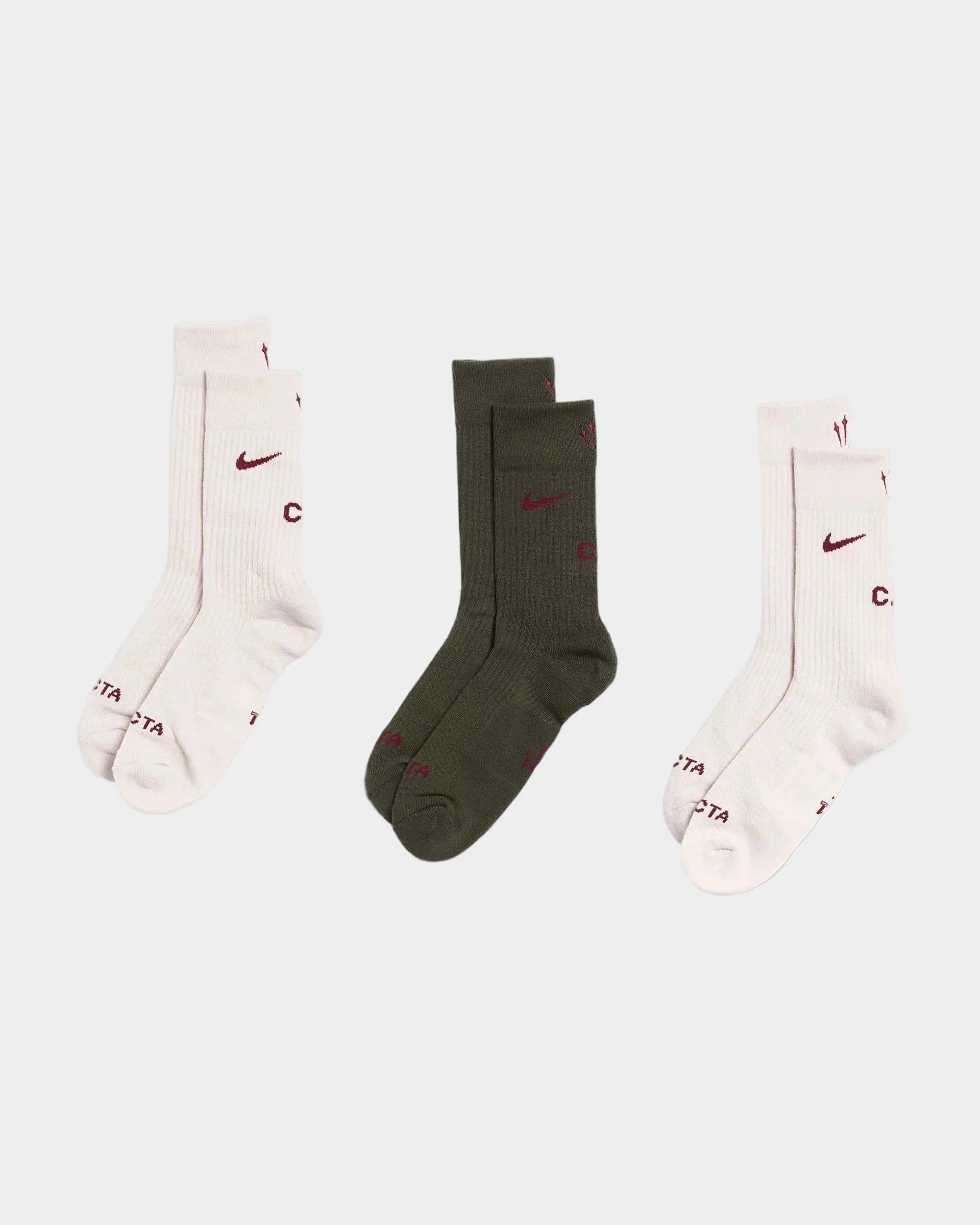 Nocta Nike x Nocta Crew Sock 3 - Pack Multi Color