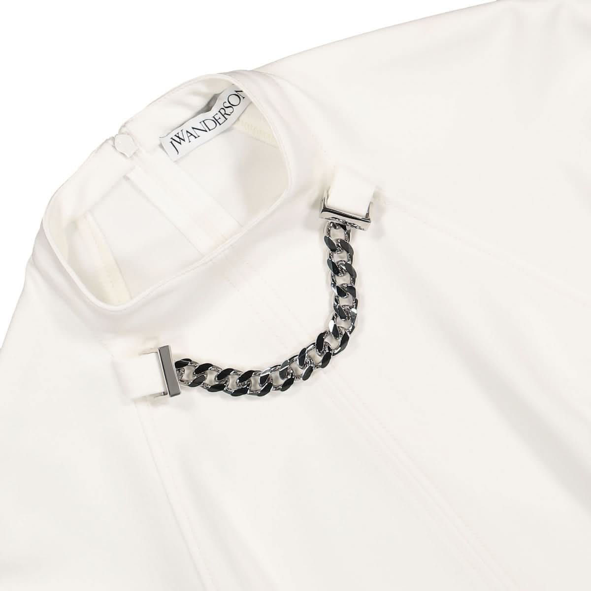 JW Anderson Neck Chain Long Sleeve Dress