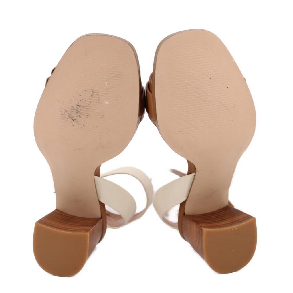 Nordstrom LEATHER HEELS BROWN 7.5 US