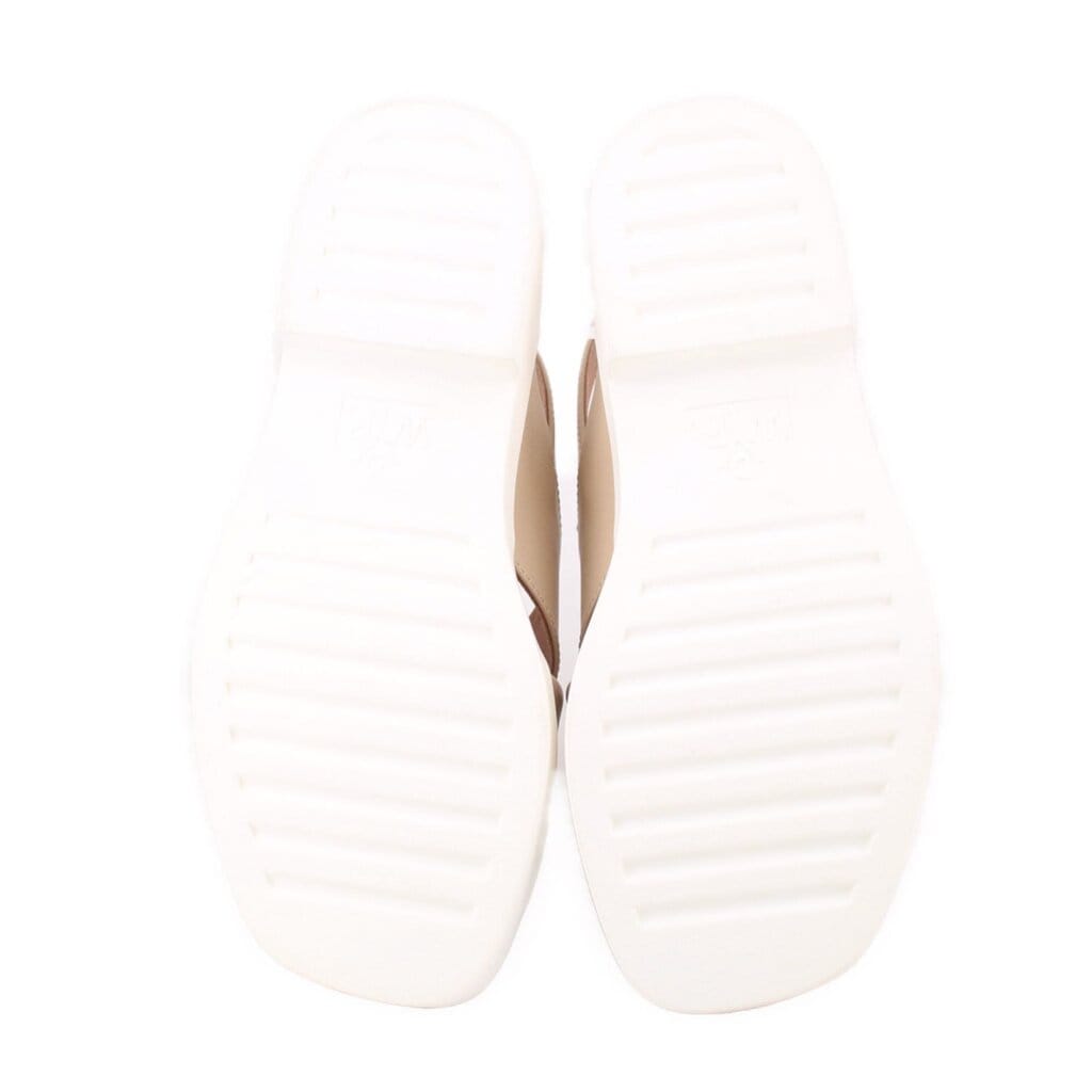WYDR LEATHER SANDALS NUDE 8 US