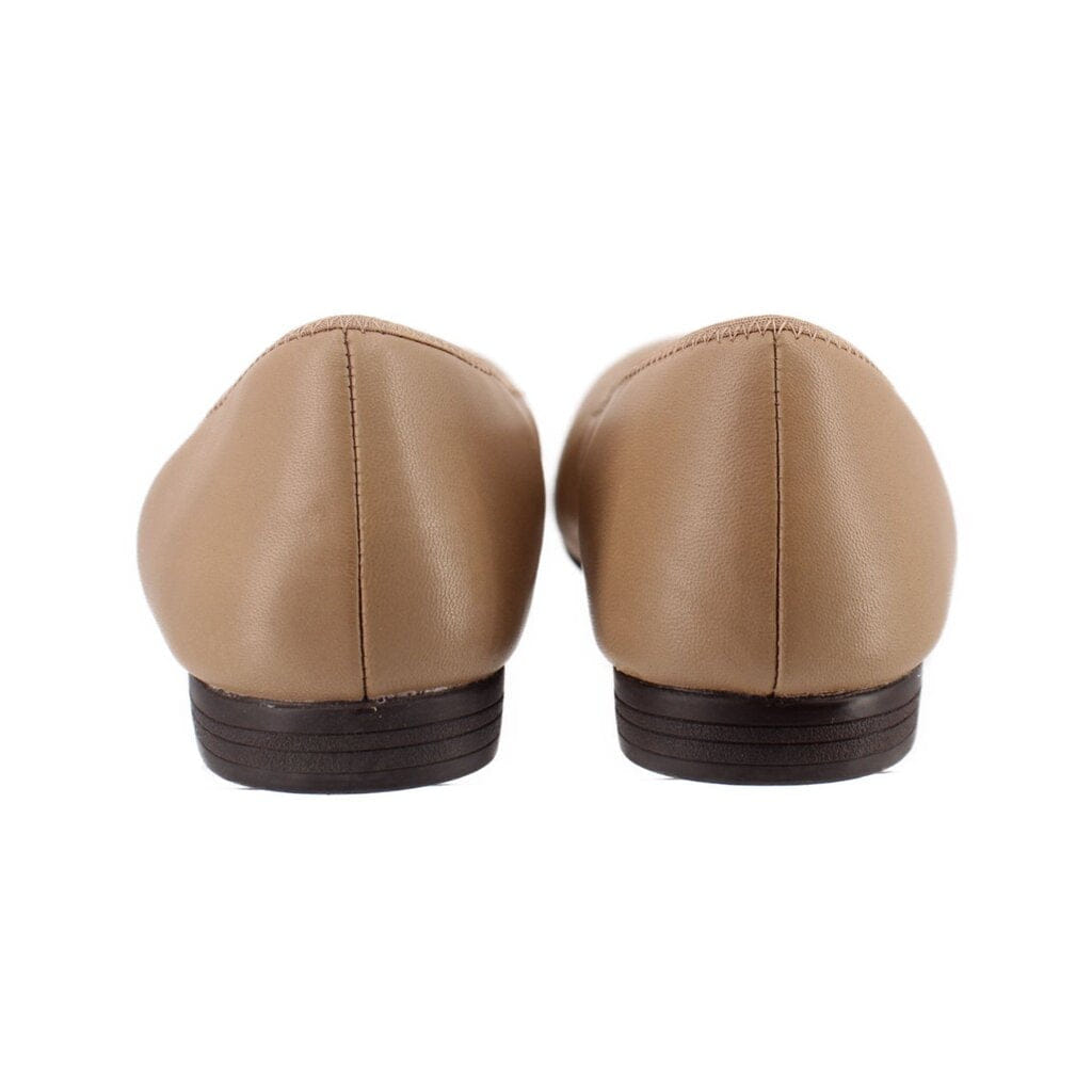 Alegria LEATHER FLATS TAN 6 US