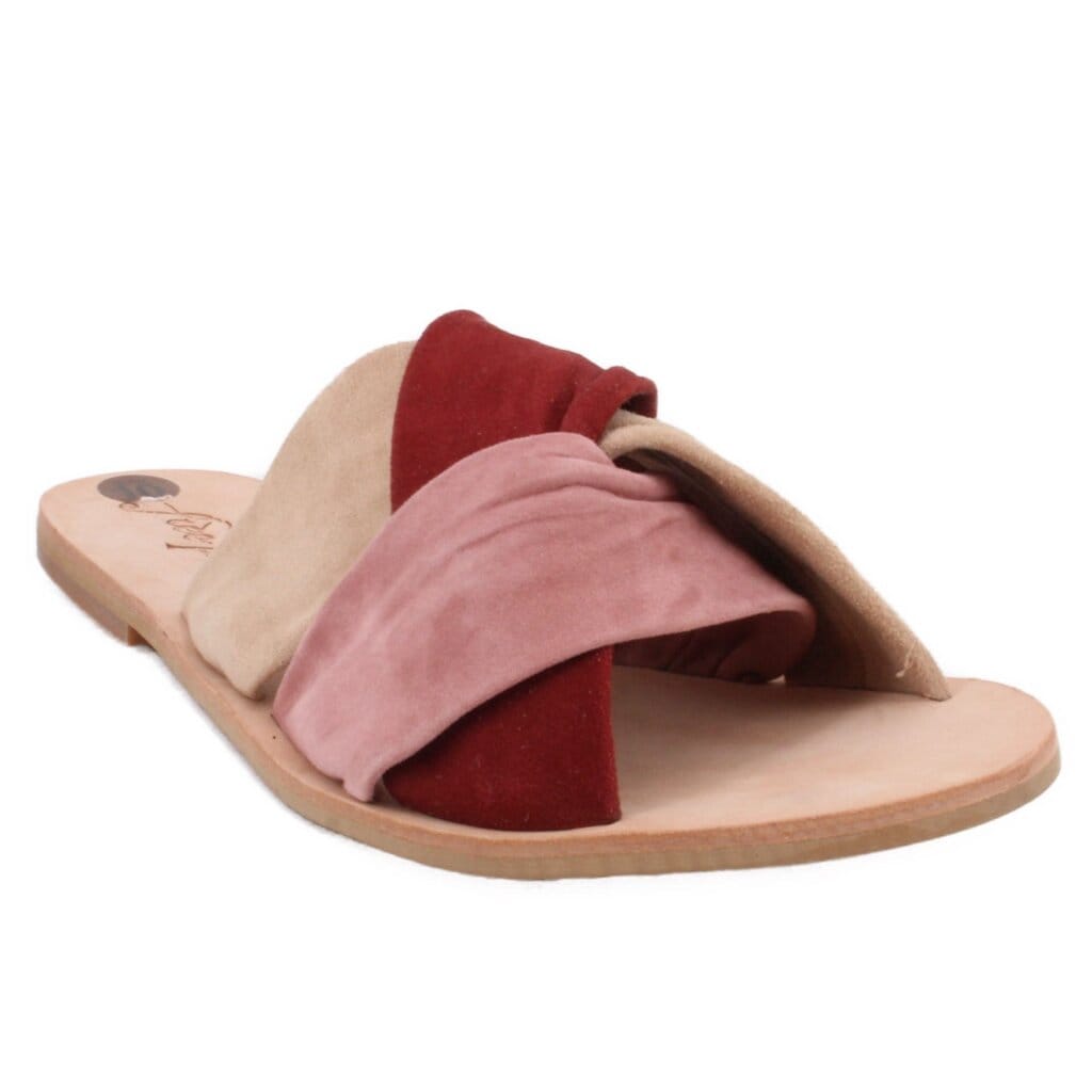 FREE People SUEDE SANDALS MAROON 40 EU | 10 US