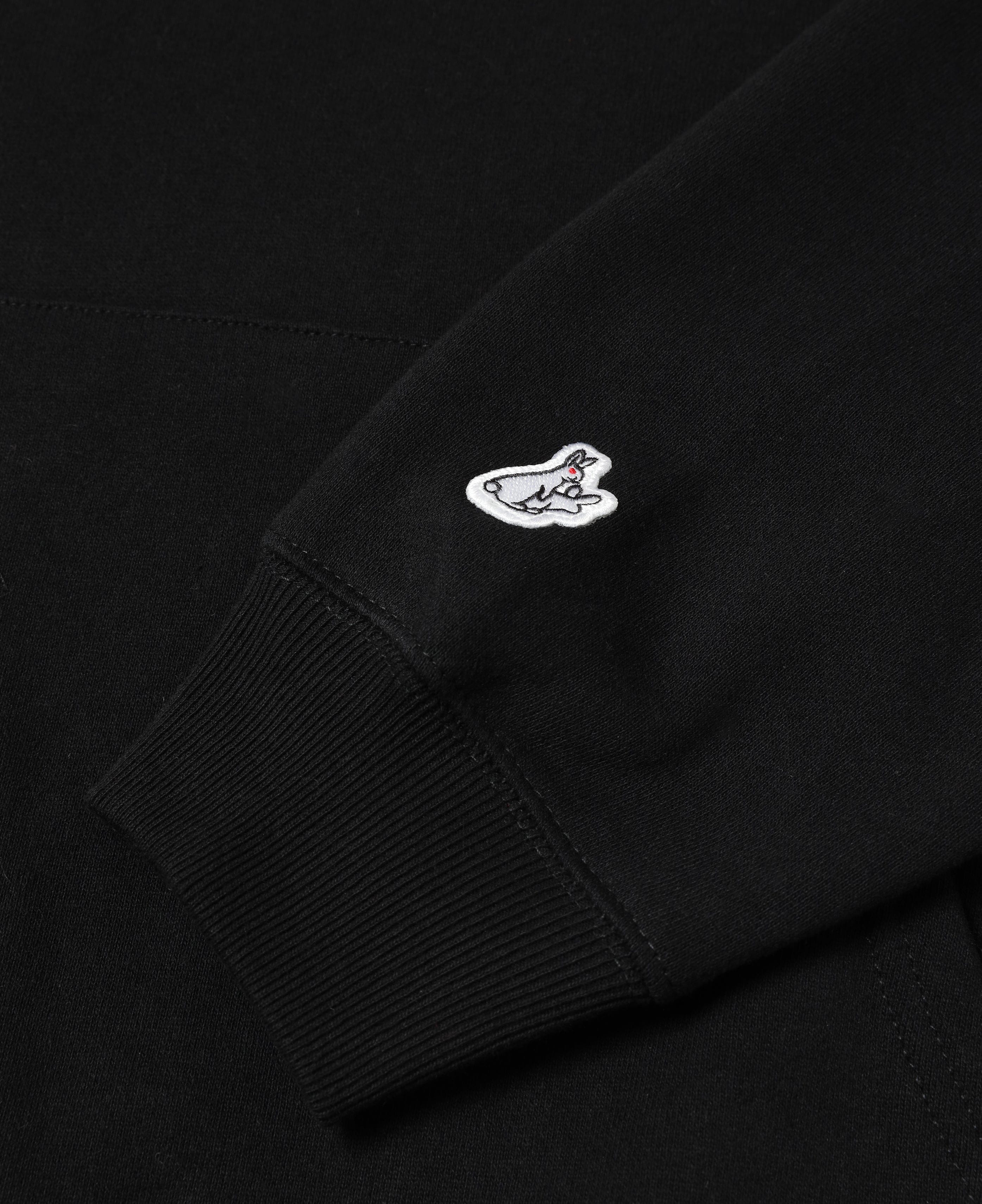 #FR2 Embroidery Just Quit It. Hoodie (Black)