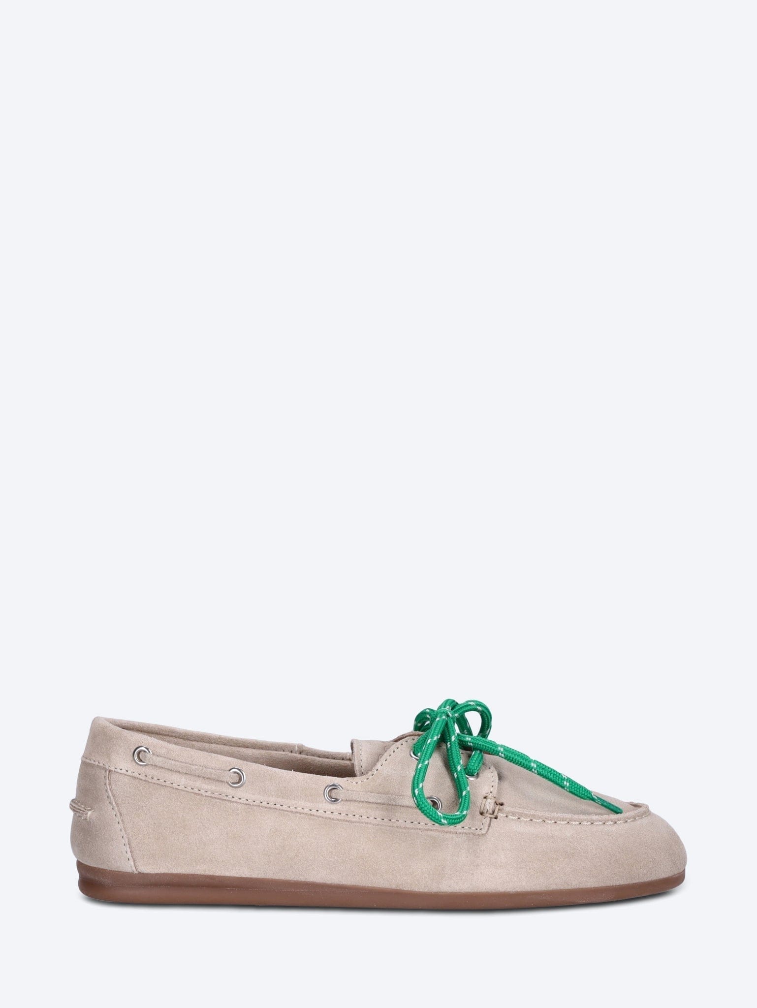 POSA Brushed suede boat loafers