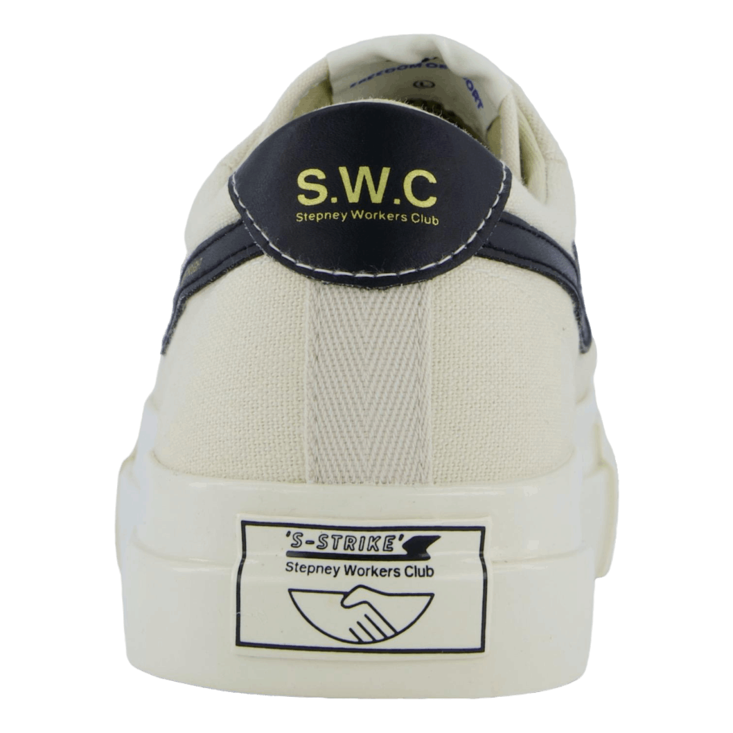 Stepney Workers Club Dellow S - strike Canvas Ecru & Black