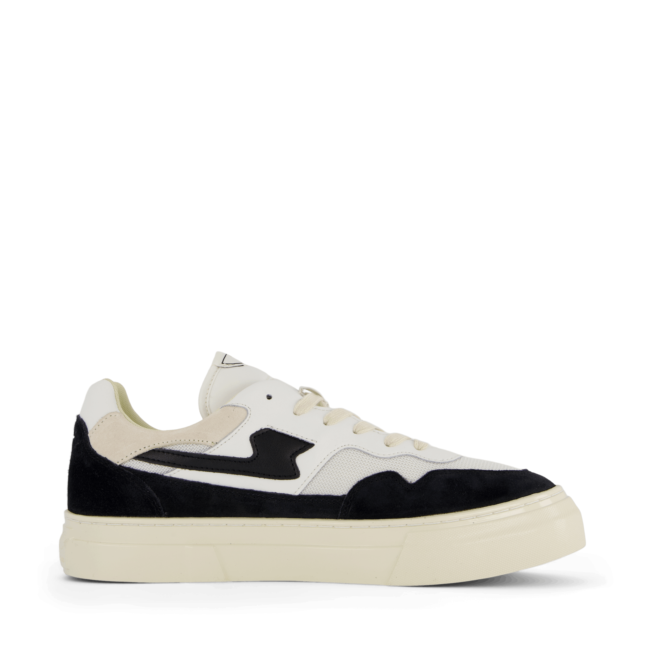 Stepney Workers Club Pearl S - strike Suede Mix Wht/blk
