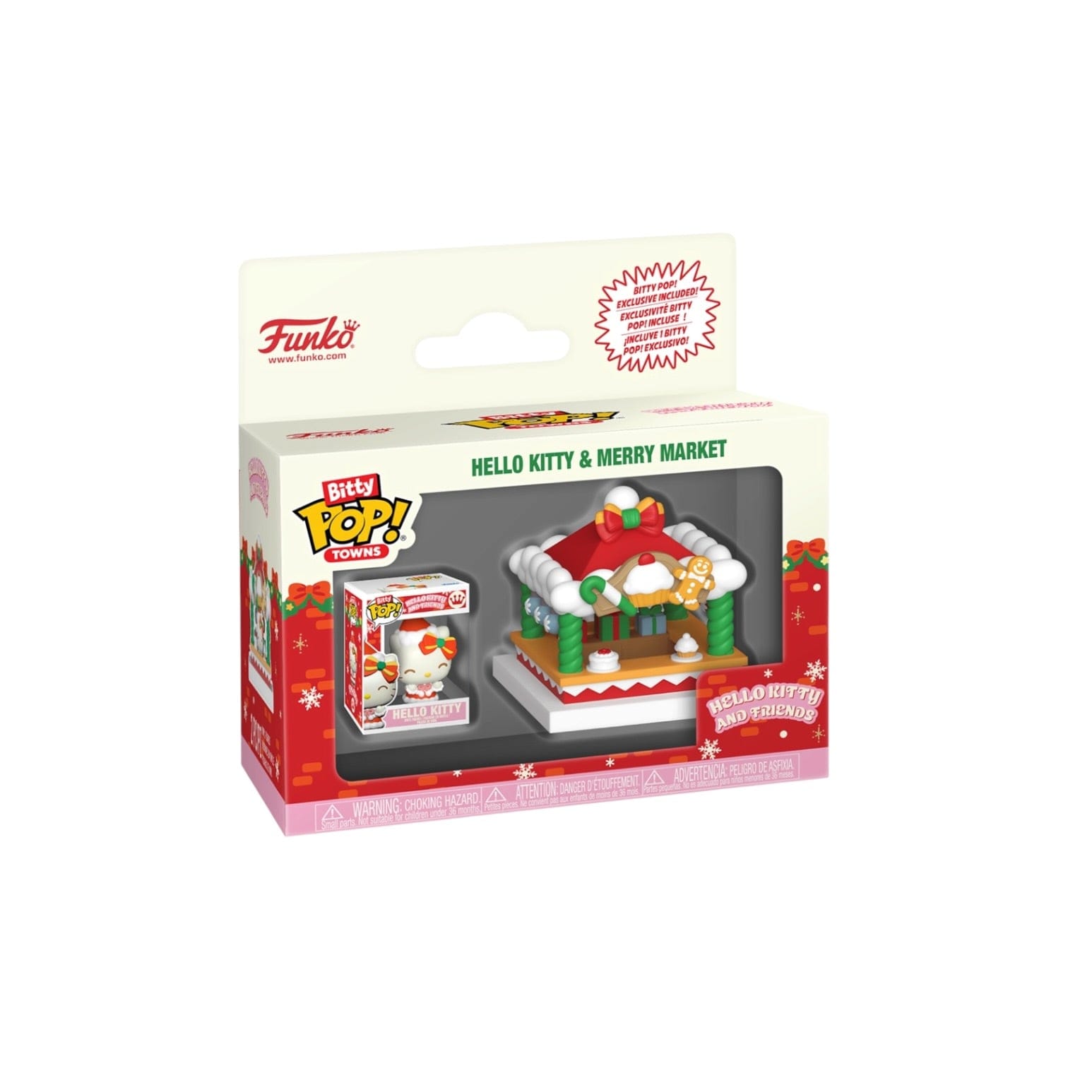 Hello Kitty and Merry Market Funko Bitty Pop! Town - Sanrio - PREORDER