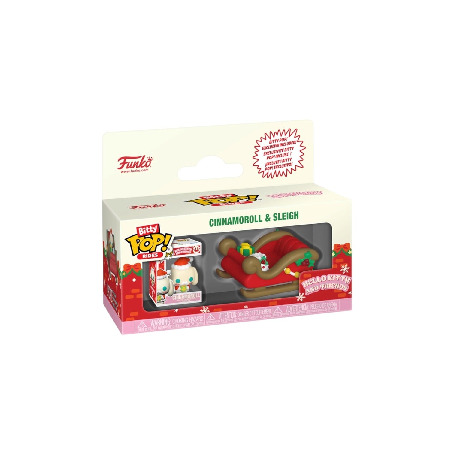 Sanrio Cinnamoroll and Sleigh Funko Bitty Pop! Ride - Sanrio - PREORDER