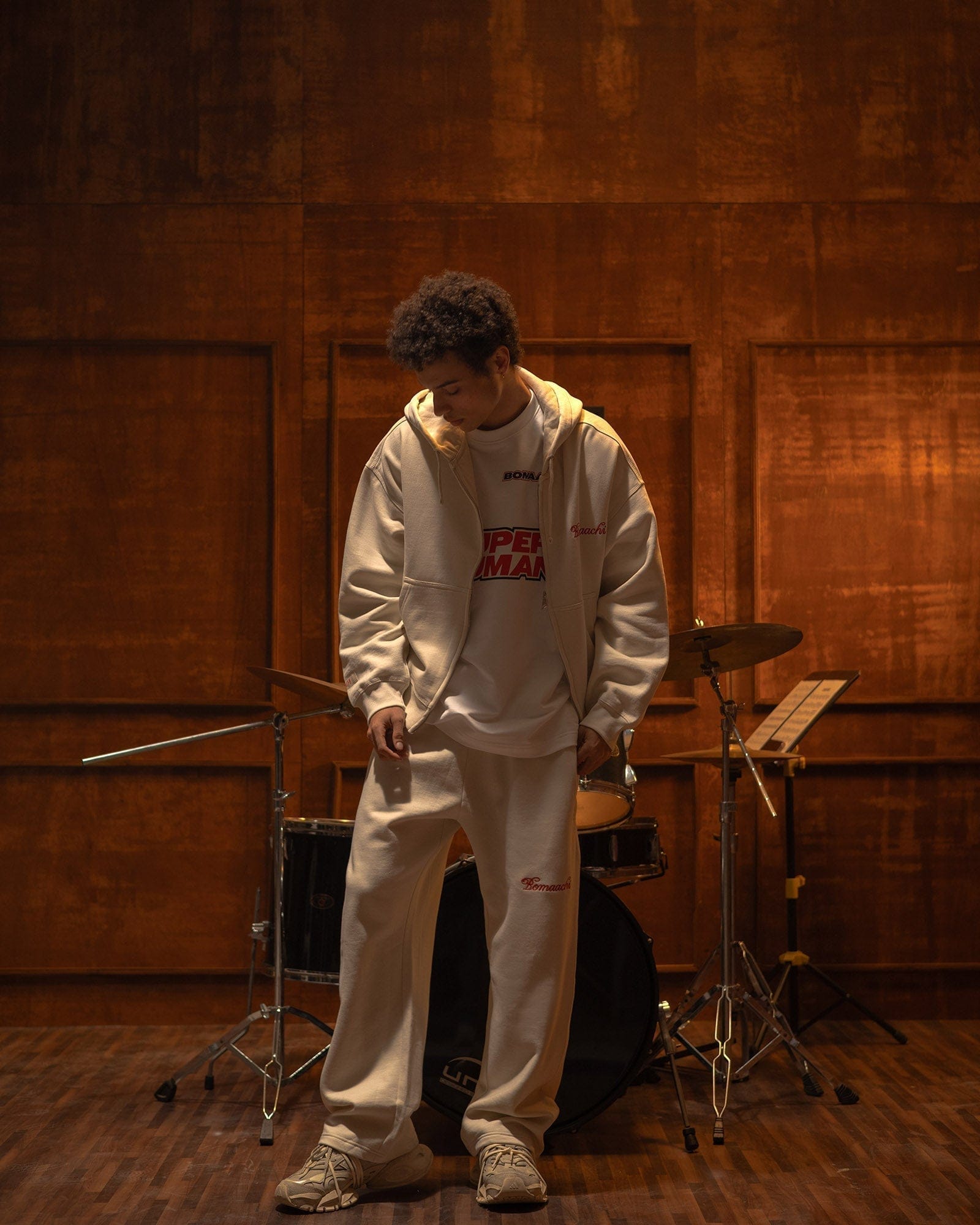 Bomaachi The Elevated Blank Cloud Dancer Sweatpants