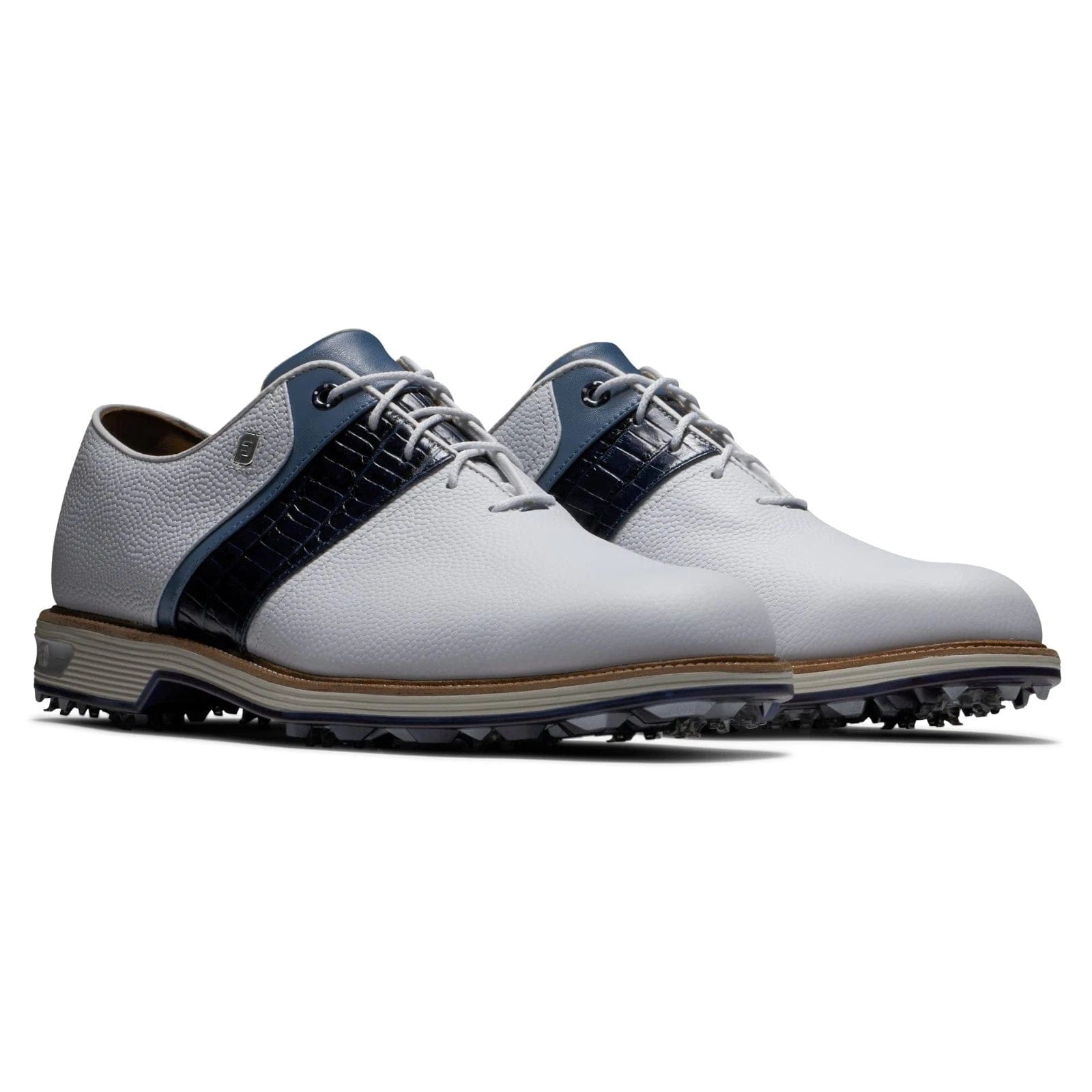 WHITE* FootJoy Premiere Series 54269 Sneakers Men's White Navy Golf Shoes LIQ1105