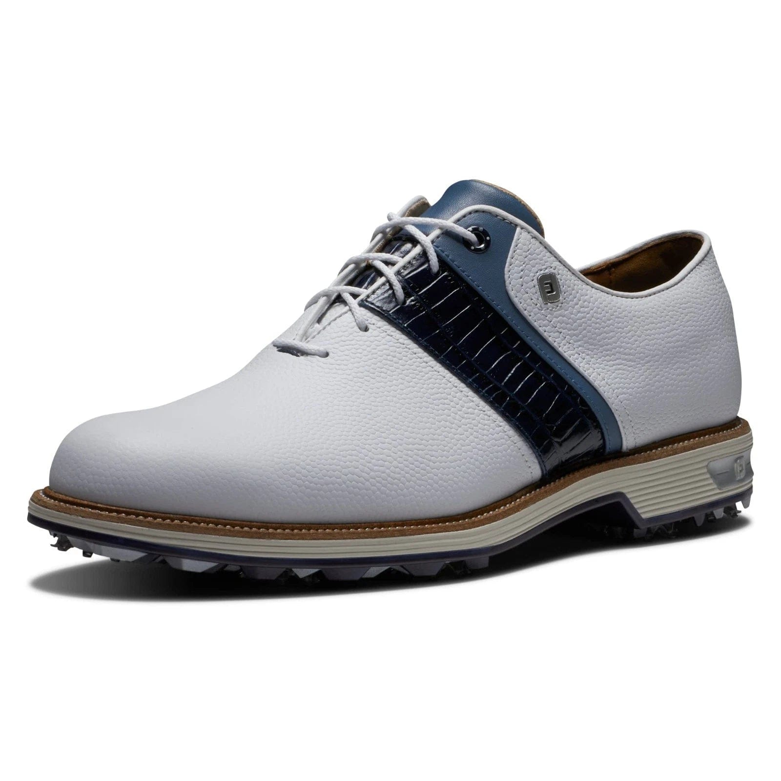 WHITE* FootJoy Premiere Series 54269 Sneakers Men's White Navy Golf Shoes LIQ1105