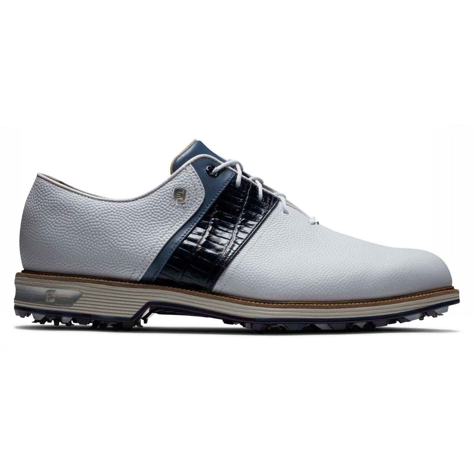 WHITE* FootJoy Premiere Series 54269 Sneakers Men's White Navy Golf Shoes LIQ1105