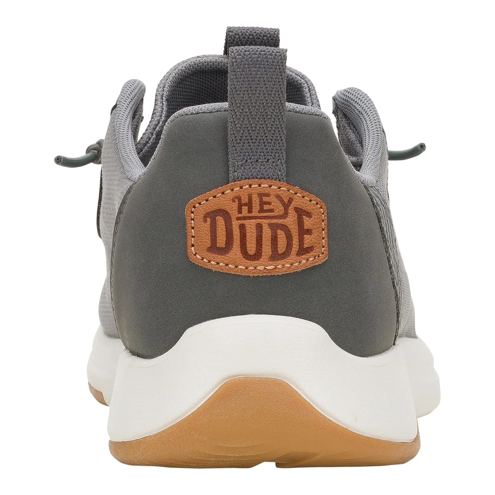 Hey Dude Wally Drift Mesh 43165 - 1UM Men'sGray Slip - On Casual Shoes LIQ979