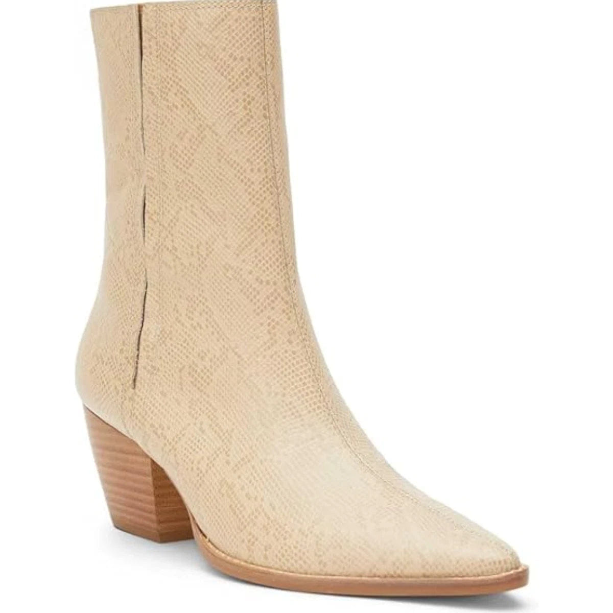 Matisse Annabelle WomensNatural Snake Leather Mid - Calf Western Boot ZOGG2782