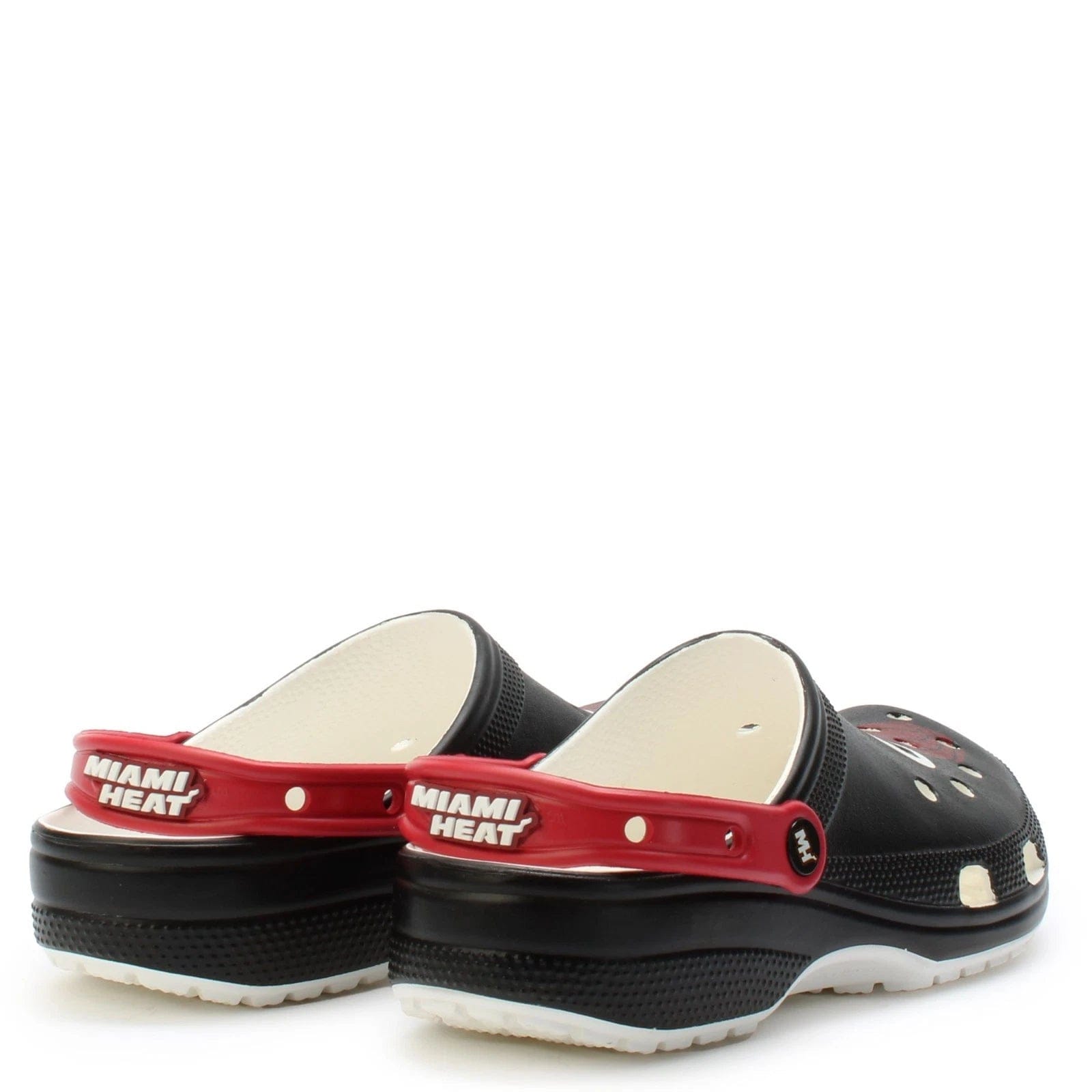 Classic Crocs NBA Miami Heat Classic 208861 - 001 Clogs Unisex Black Shoes GBO2731