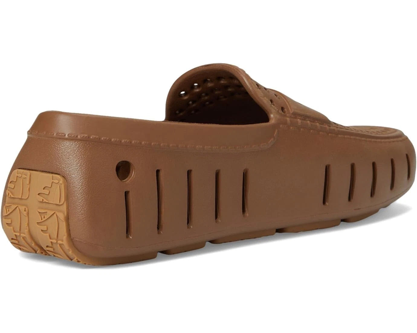 Loafers Floafers Country Club Driver 2.0 Loafers Mens Brown Perforated Shoes KFC787
