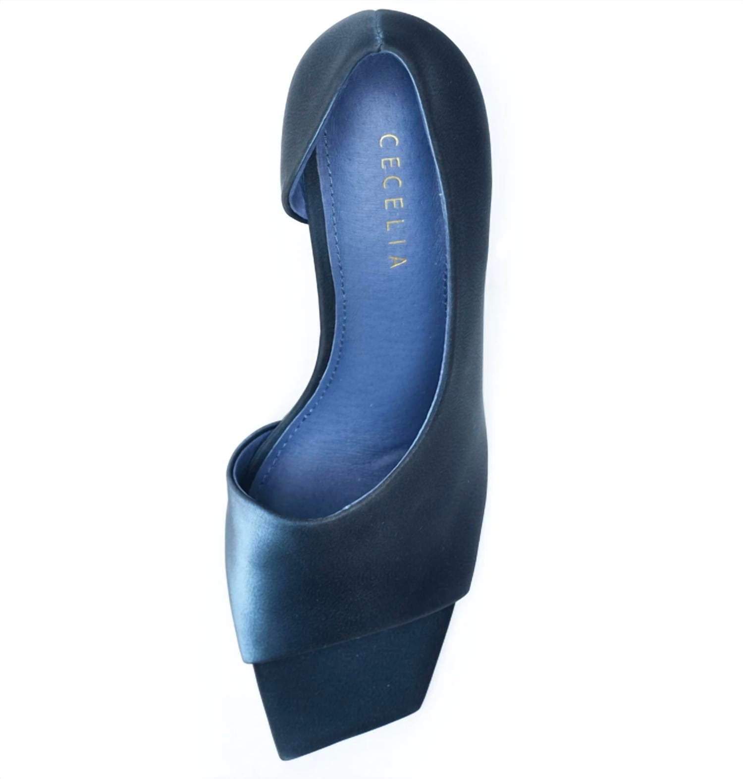 Blue Women's Carry Heels In Blue Satin