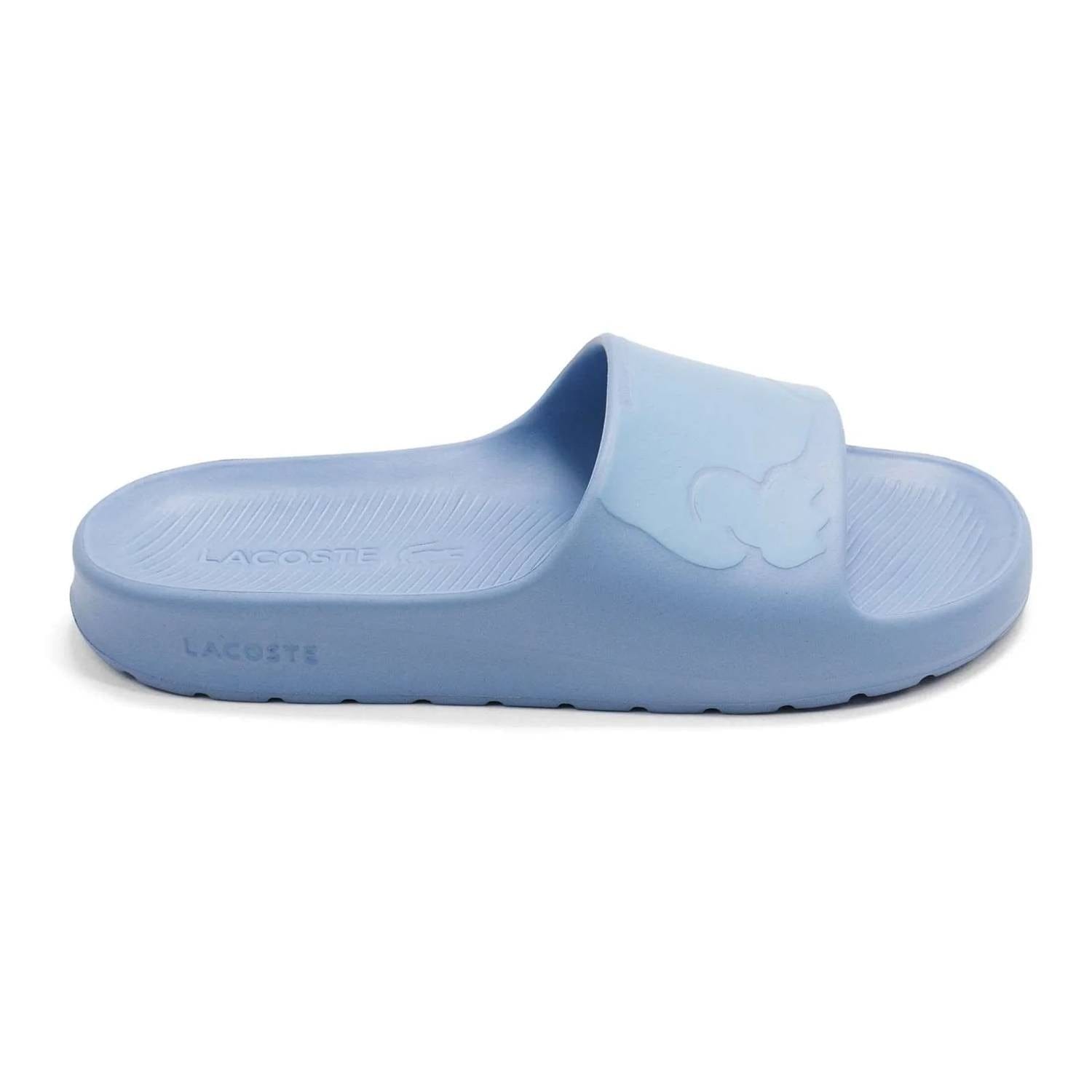 Blue Men's Croco 2.0 Slide Sandals In Light Blue