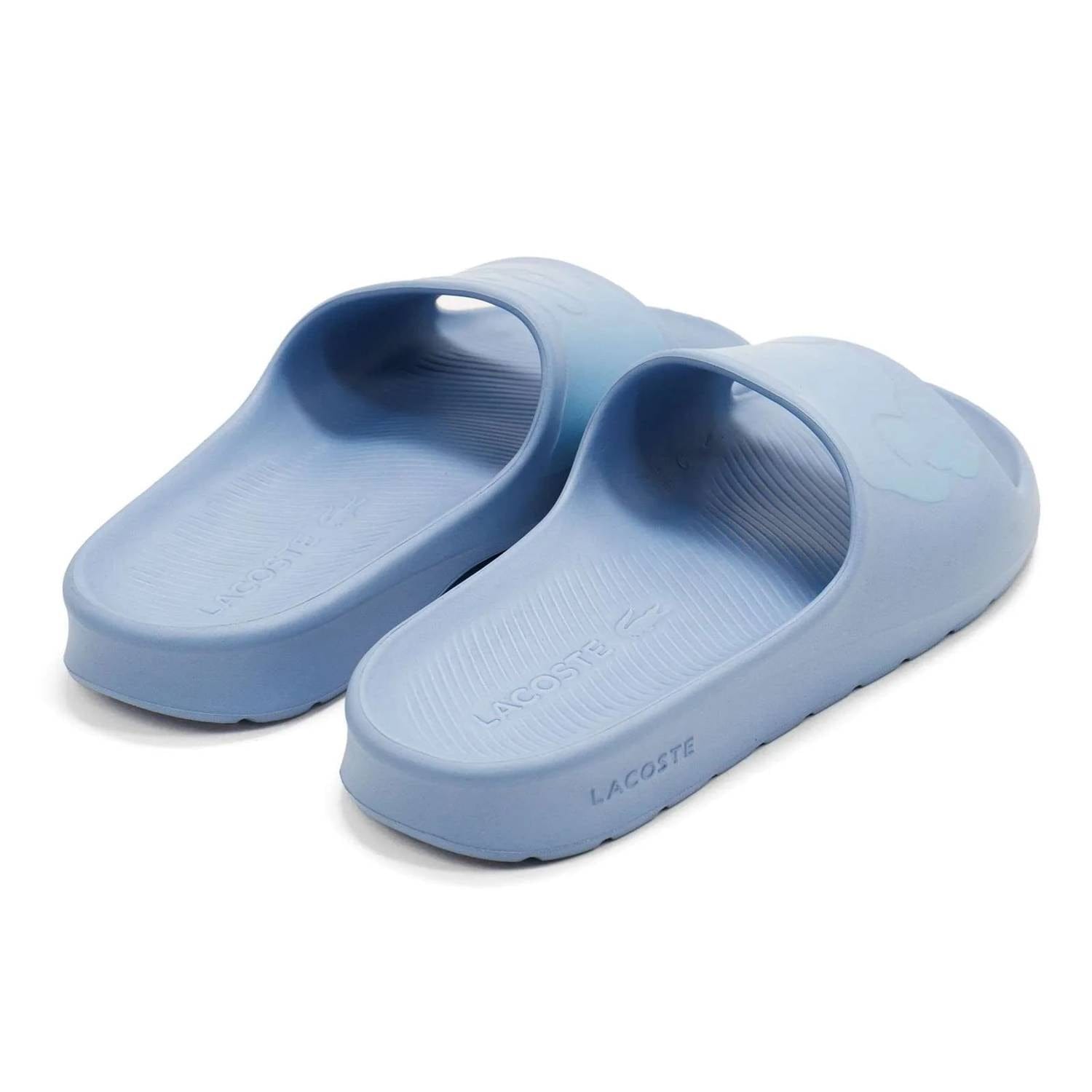 Blue Men's Croco 2.0 Slide Sandals In Light Blue