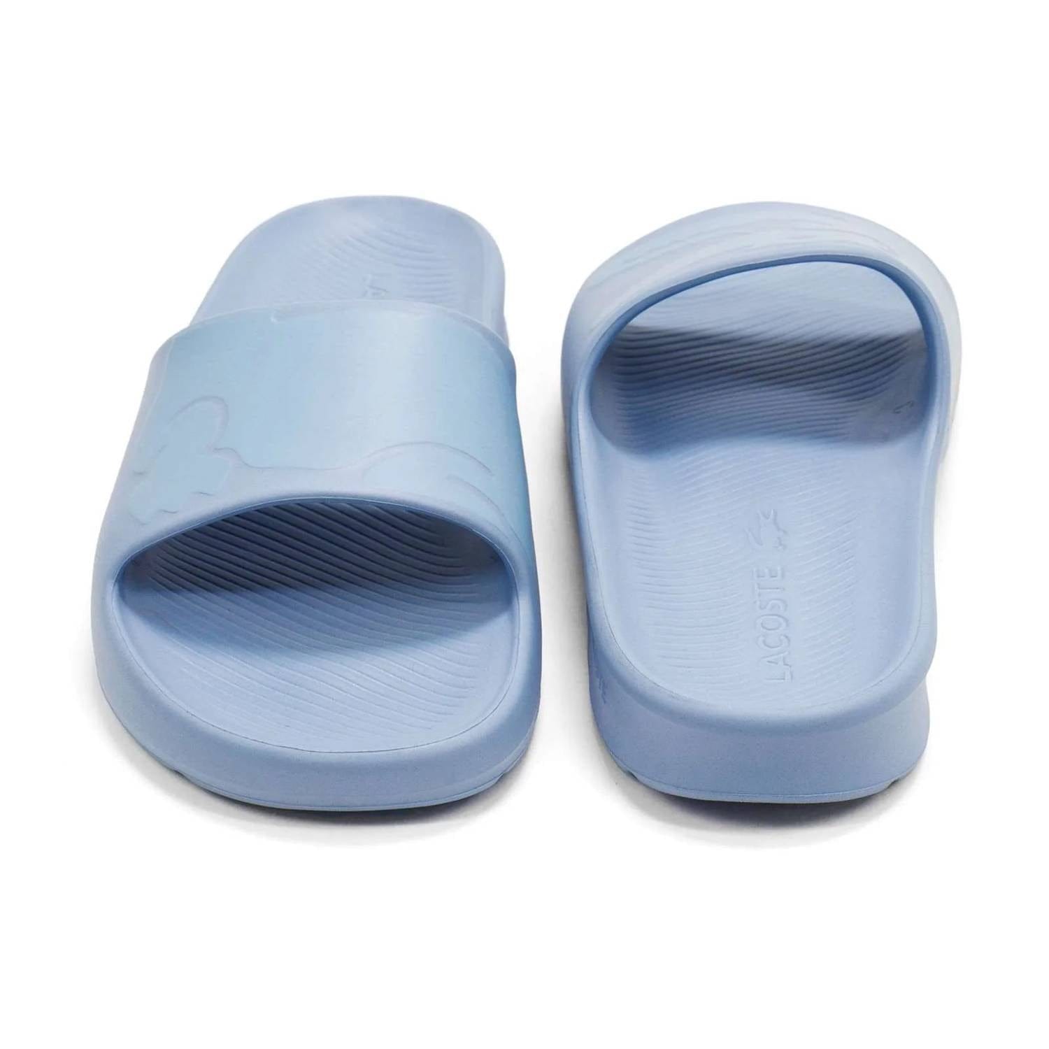 Blue Men's Croco 2.0 Slide Sandals In Light Blue