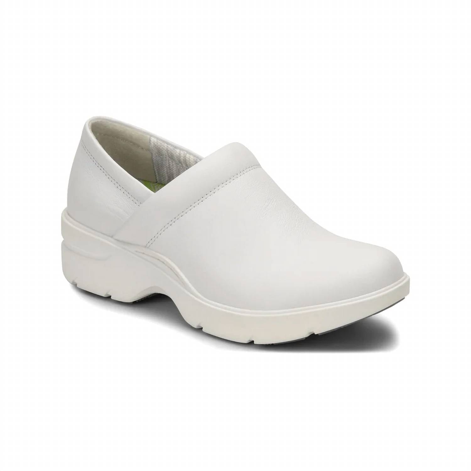WHITE* Women's Indya Nursing Clogs In White
