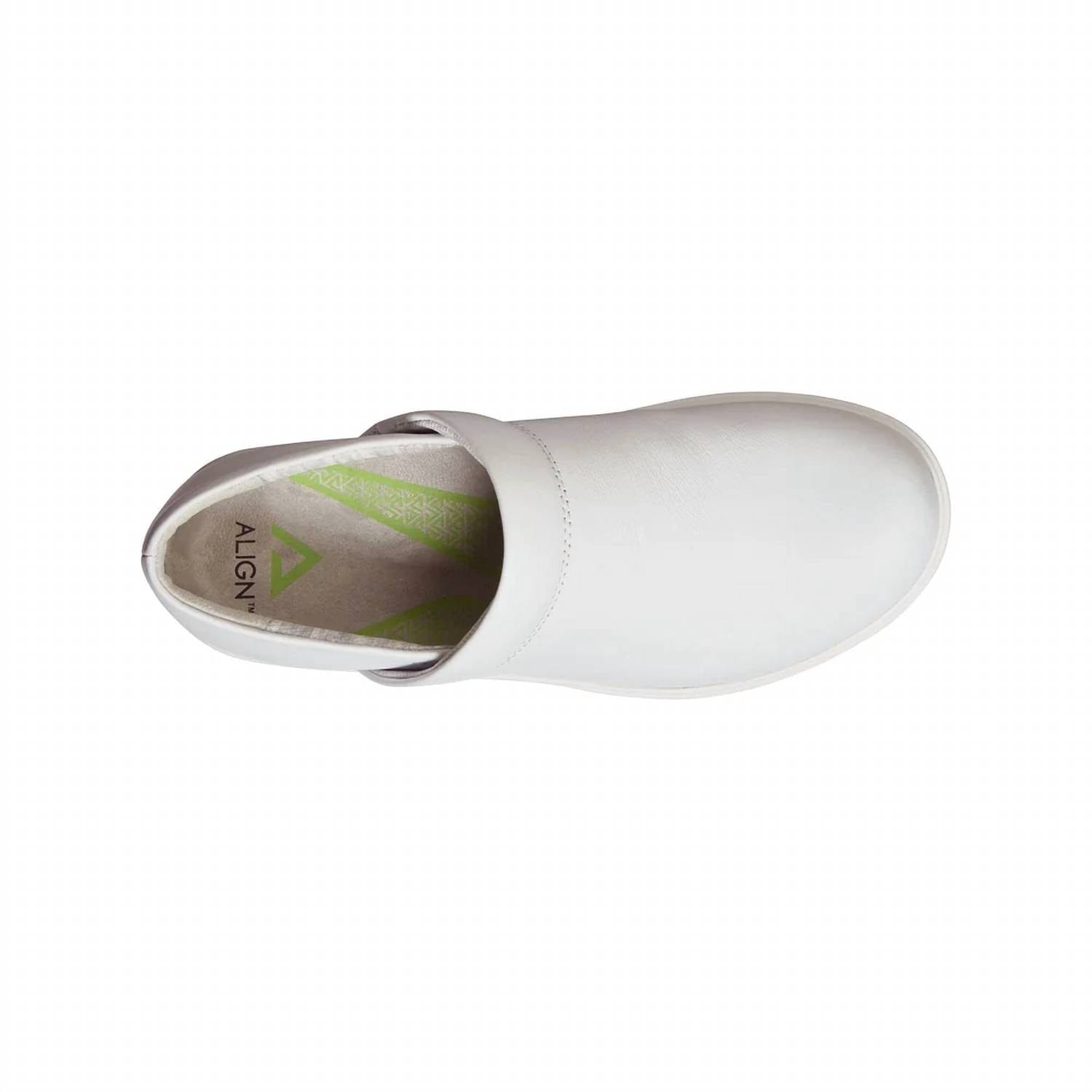 WHITE* Women's Indya Nursing Clogs In White