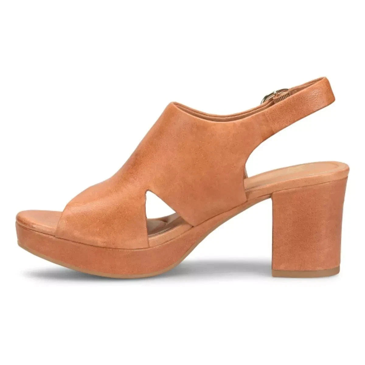 Liv Sofft Liv SF0098700 Sandals Women's Luggage Slingback Block Heel HTAT1615