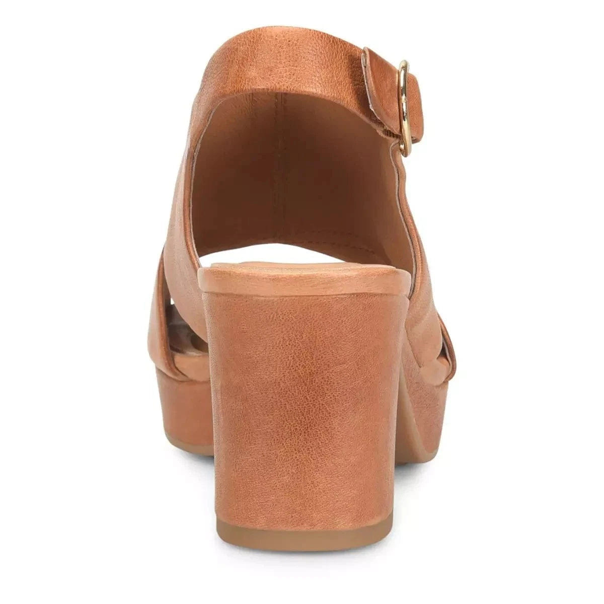 Liv Sofft Liv SF0098700 Sandals Women's Luggage Slingback Block Heel HTAT1615