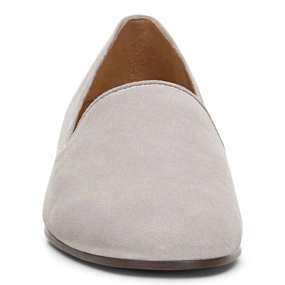 Loafers Vionic Willa II Flats Womens Dark Taupe Suede Slip On Loafers ZOGG2798