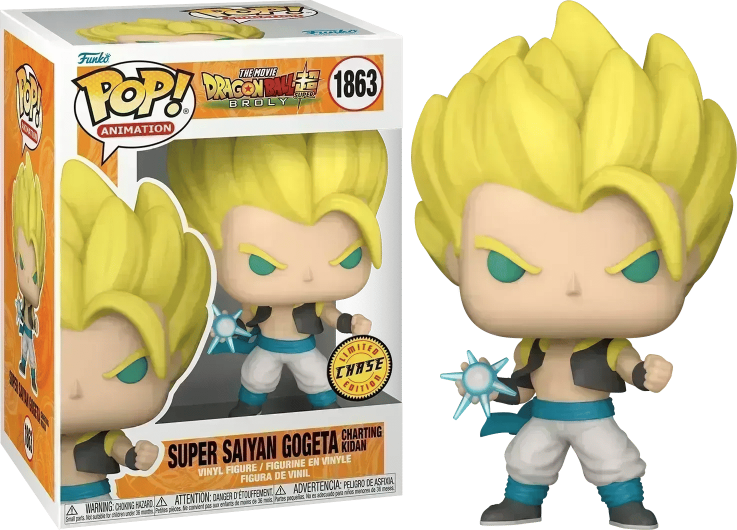 Funko TBA Dragon Ball Super: Broly - Gogeta Pop! Vinyl