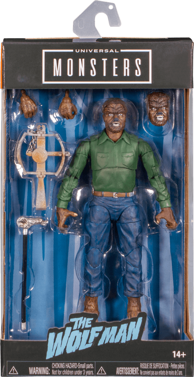 Jada Toys Universal Monsters - Wolfman Deluxe 6" Action Figure
